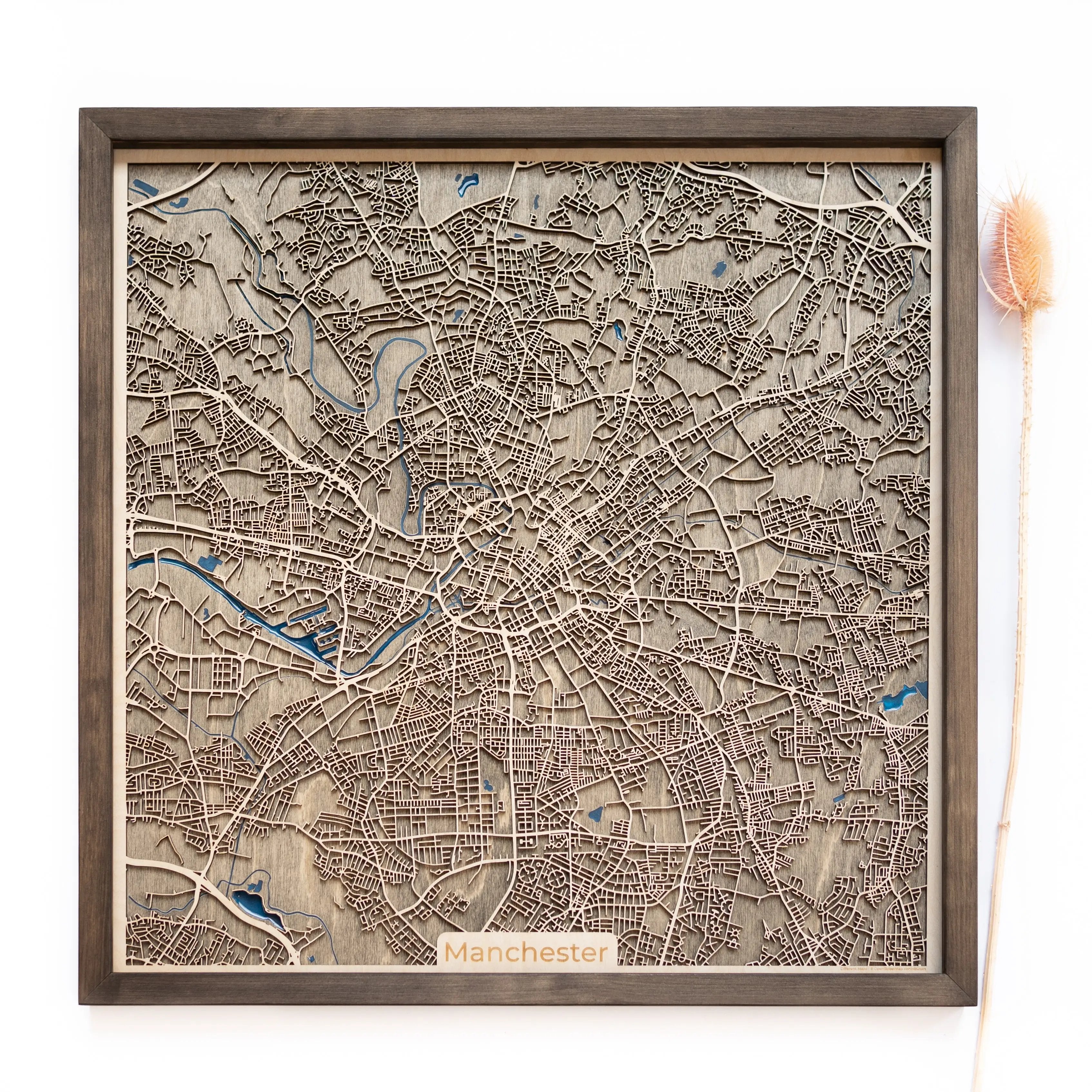 Manchester Wood Map
