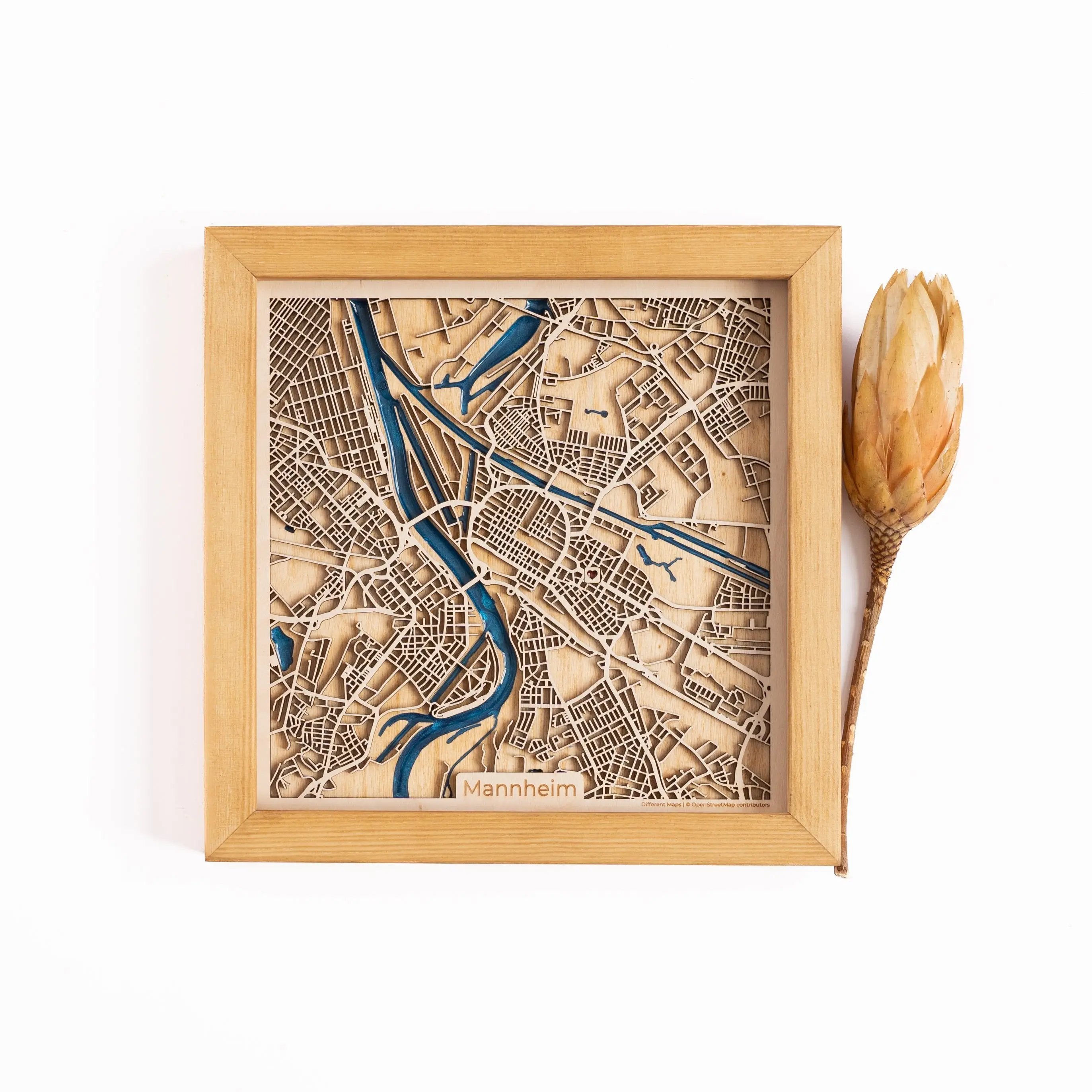 Mannheim Wood Map