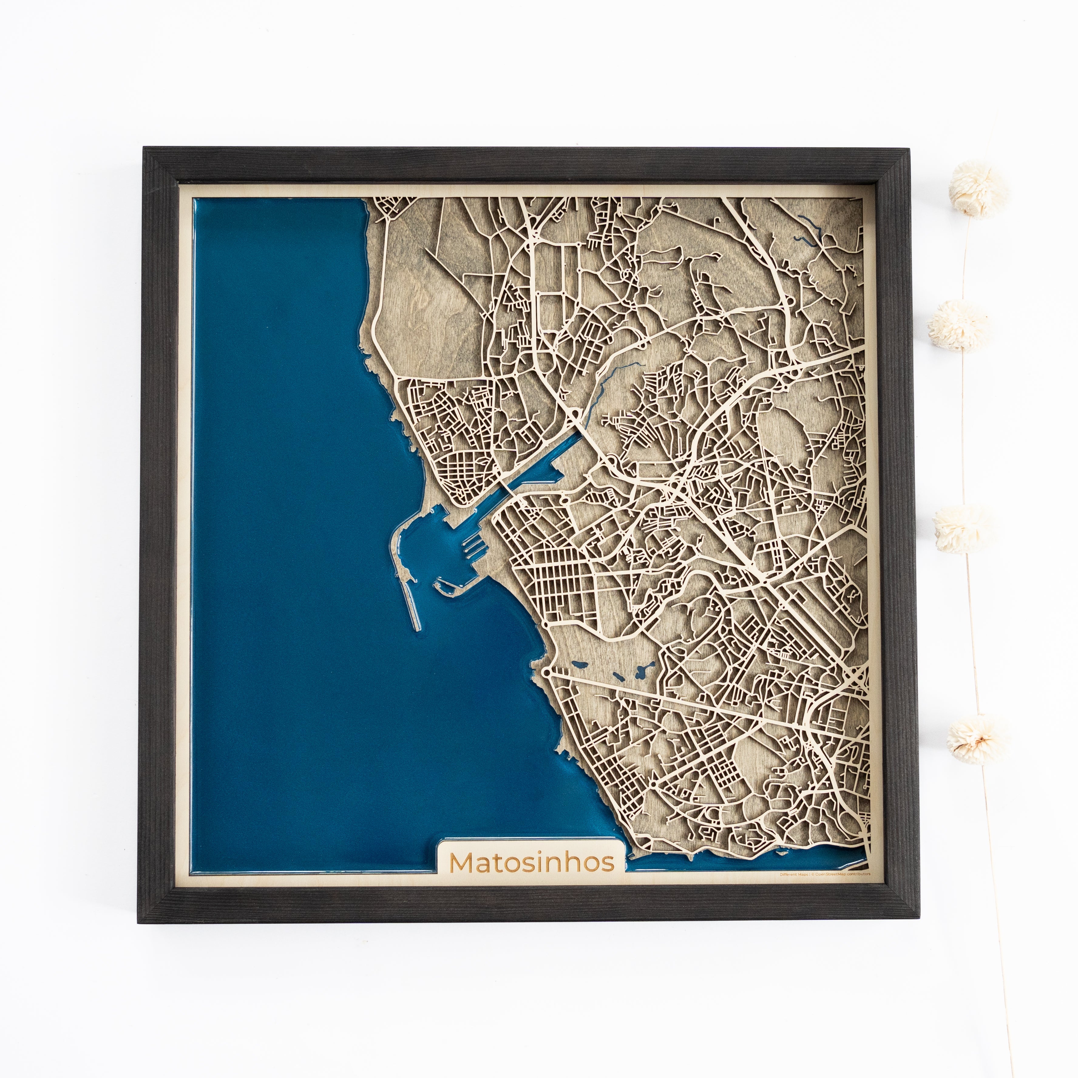 Matosinhos Wood Map