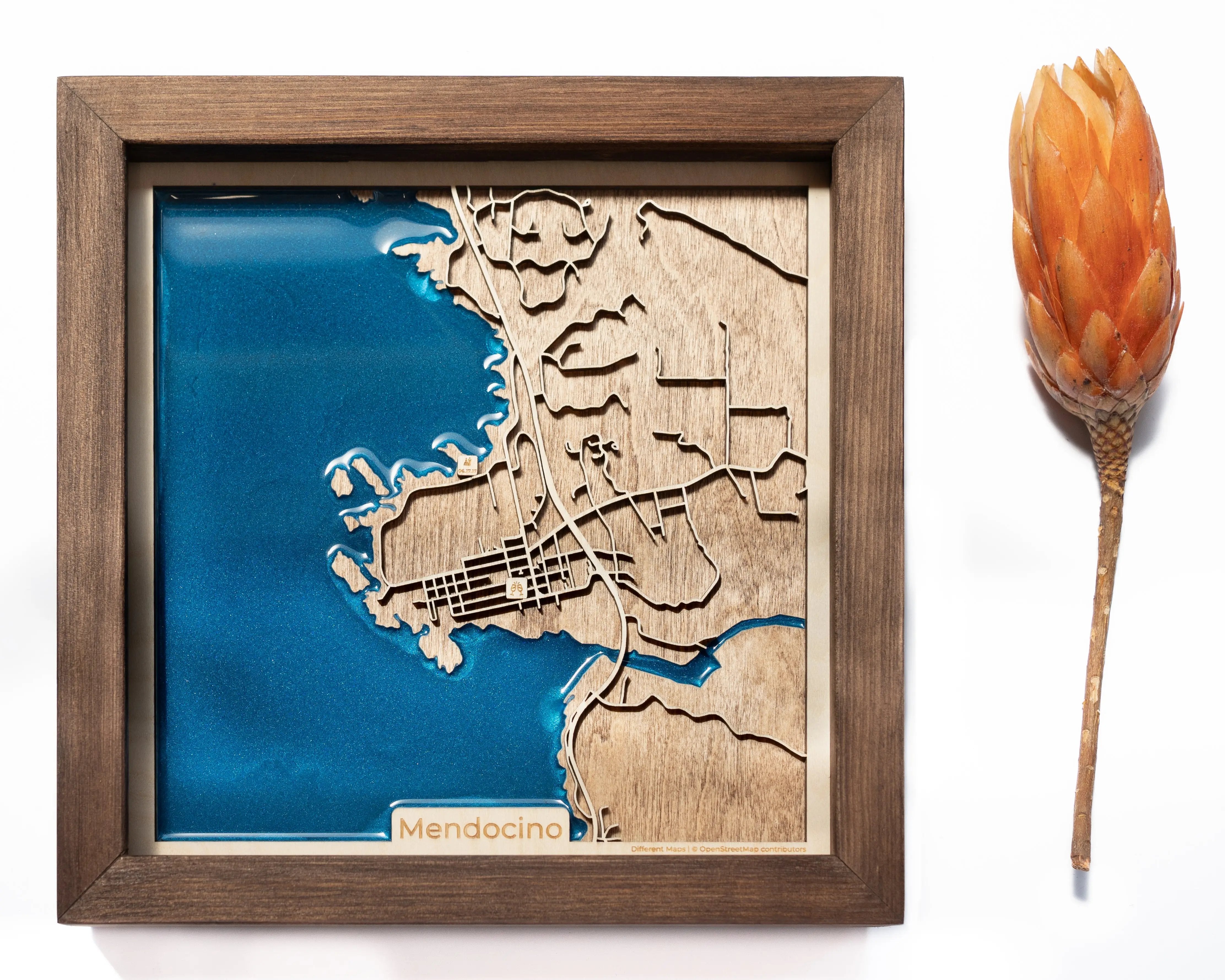 Mendocino Wood Map