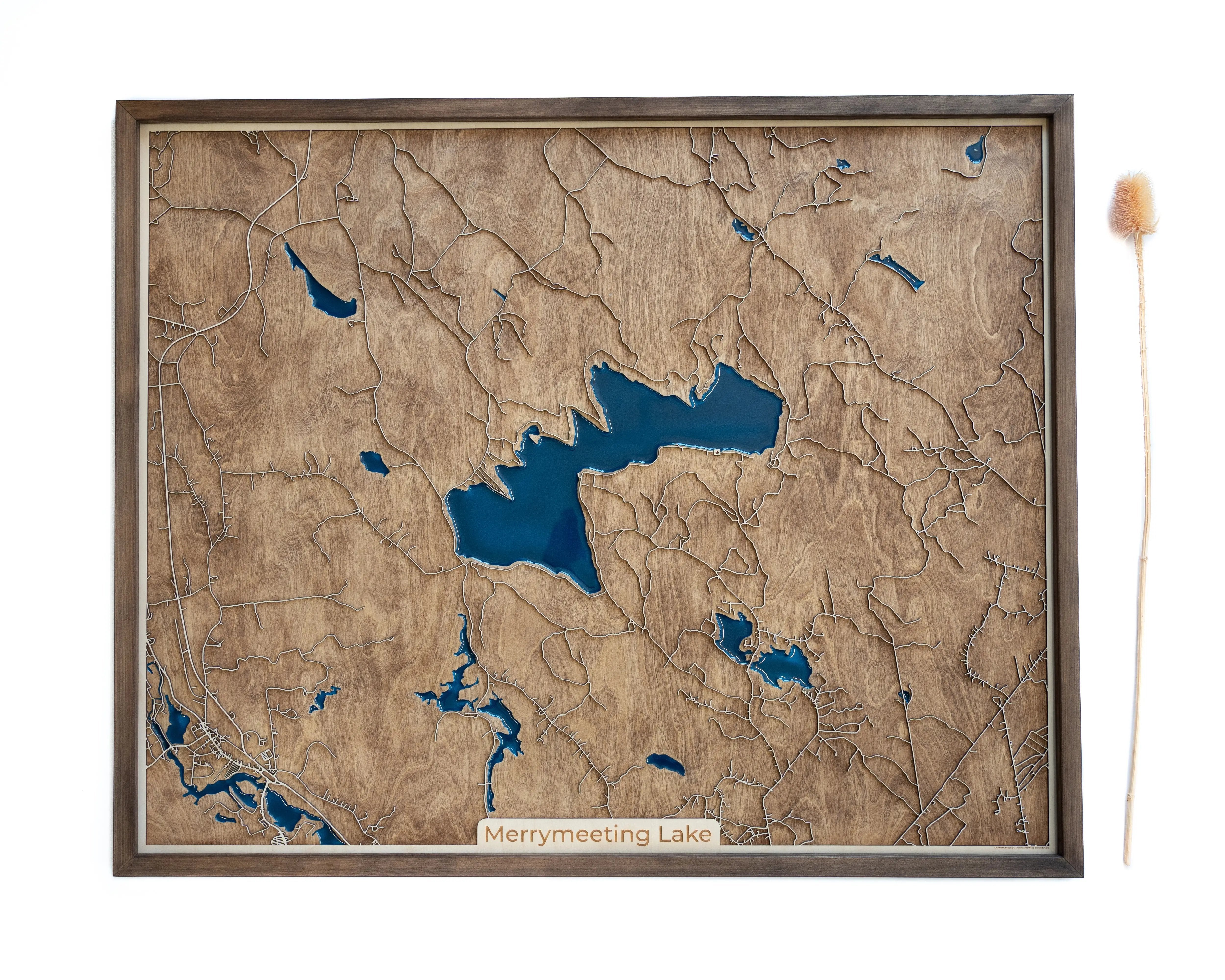 Merrymeeting Lake Wood Map