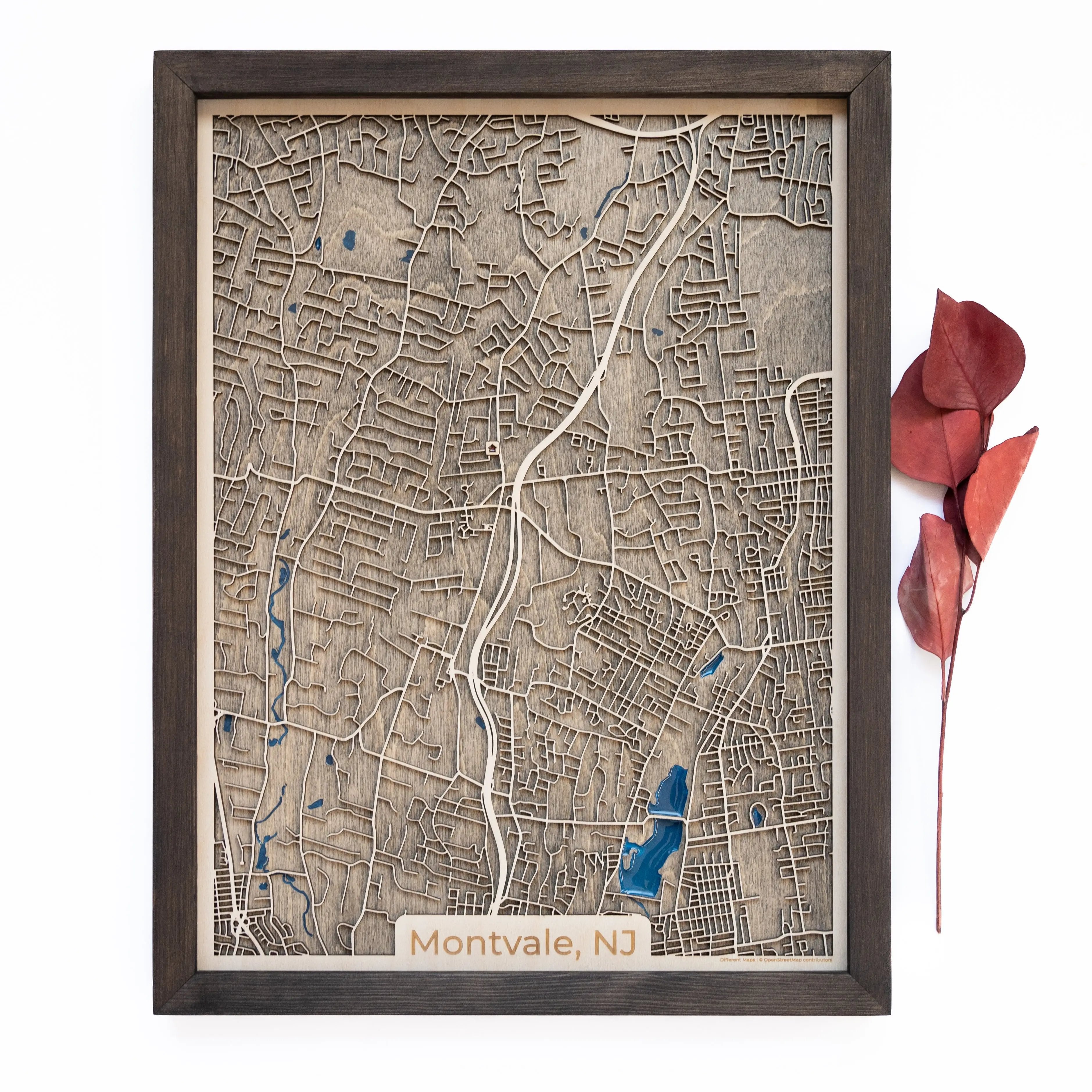 Montvale Wood Map