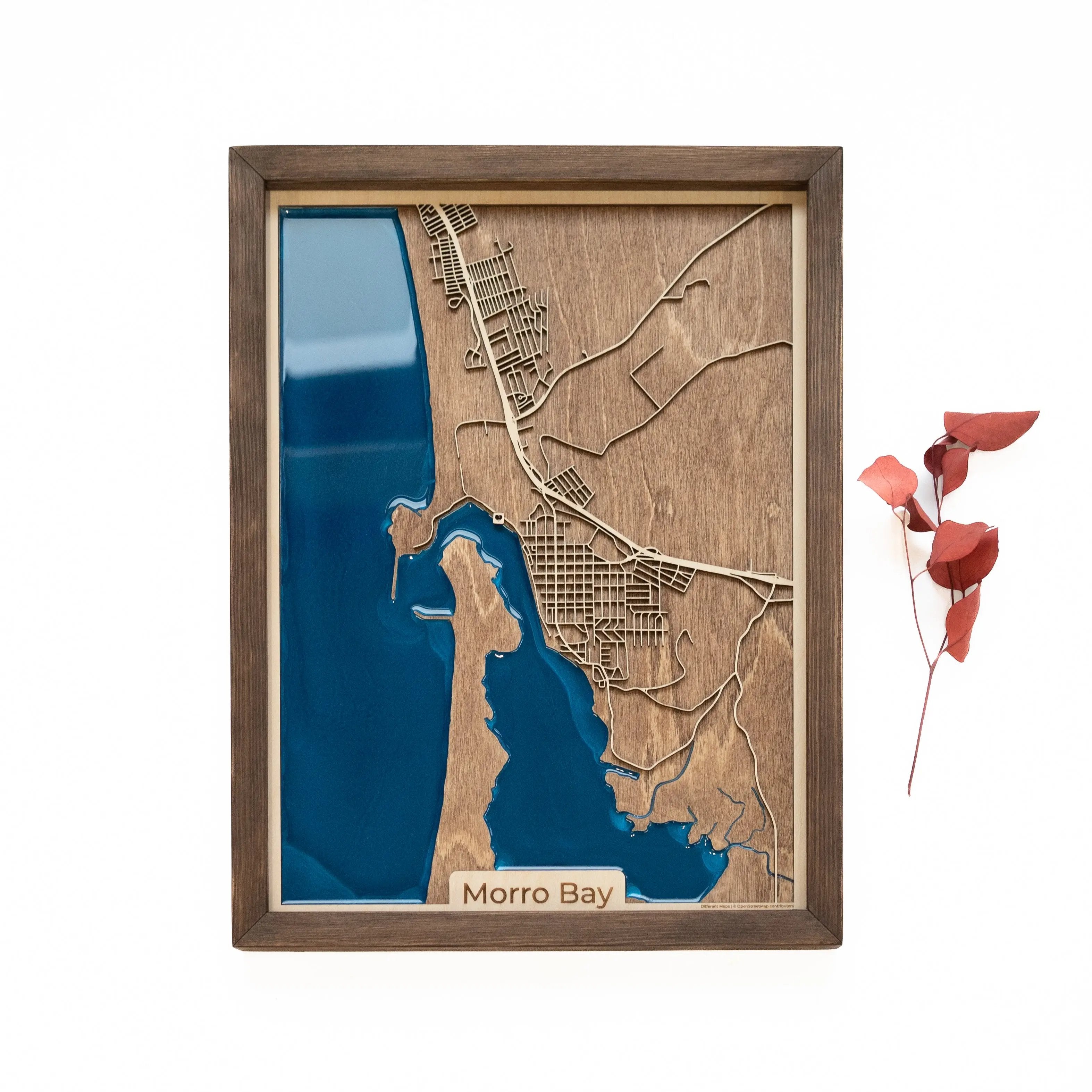 Morro Bay Wood Map