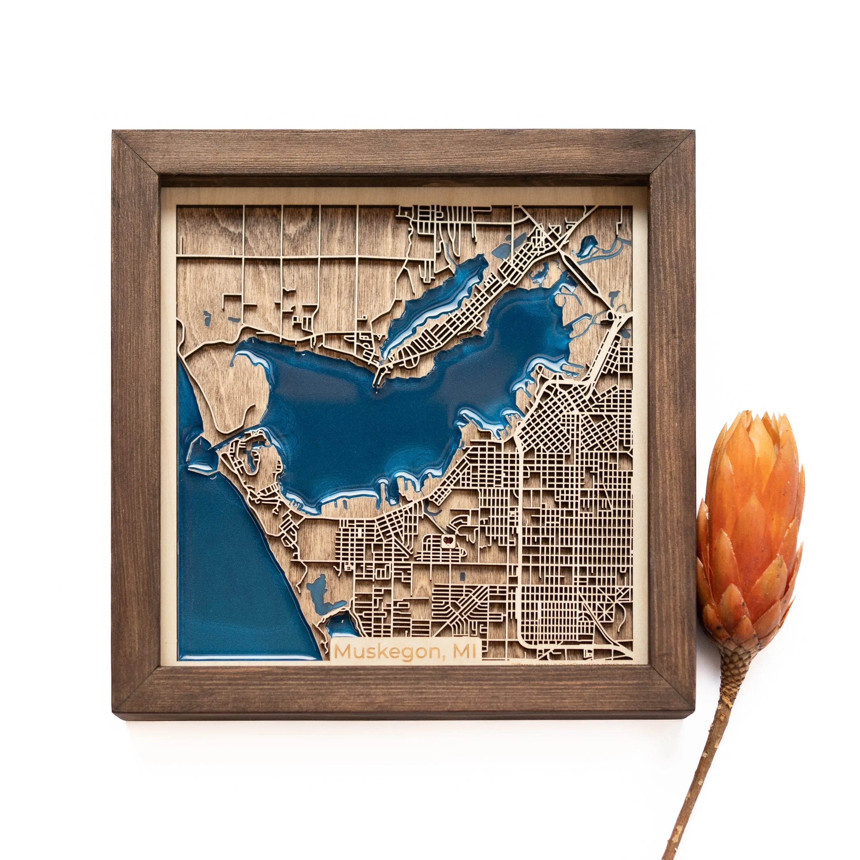 Muskegon Wood Map