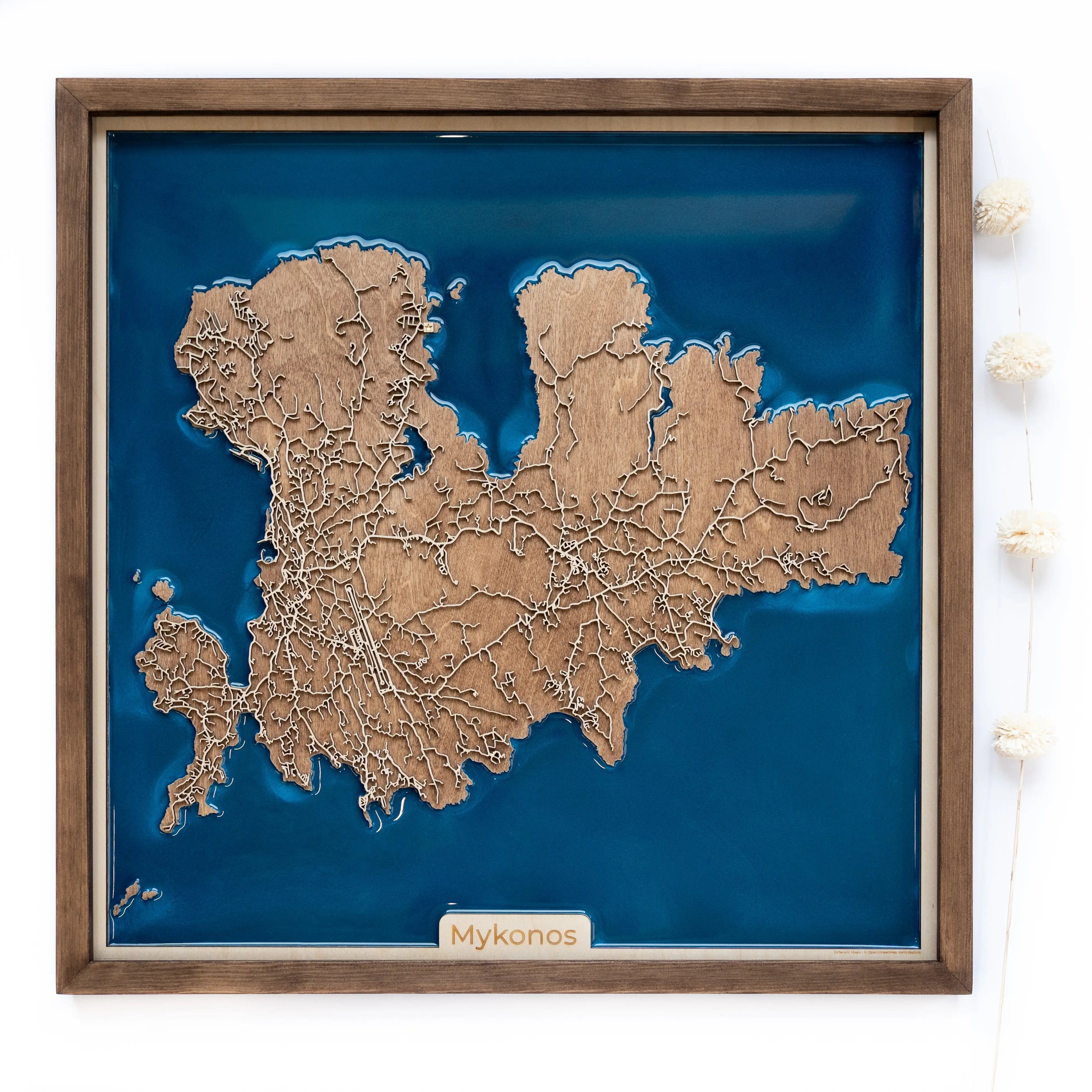 Mykonos Map
