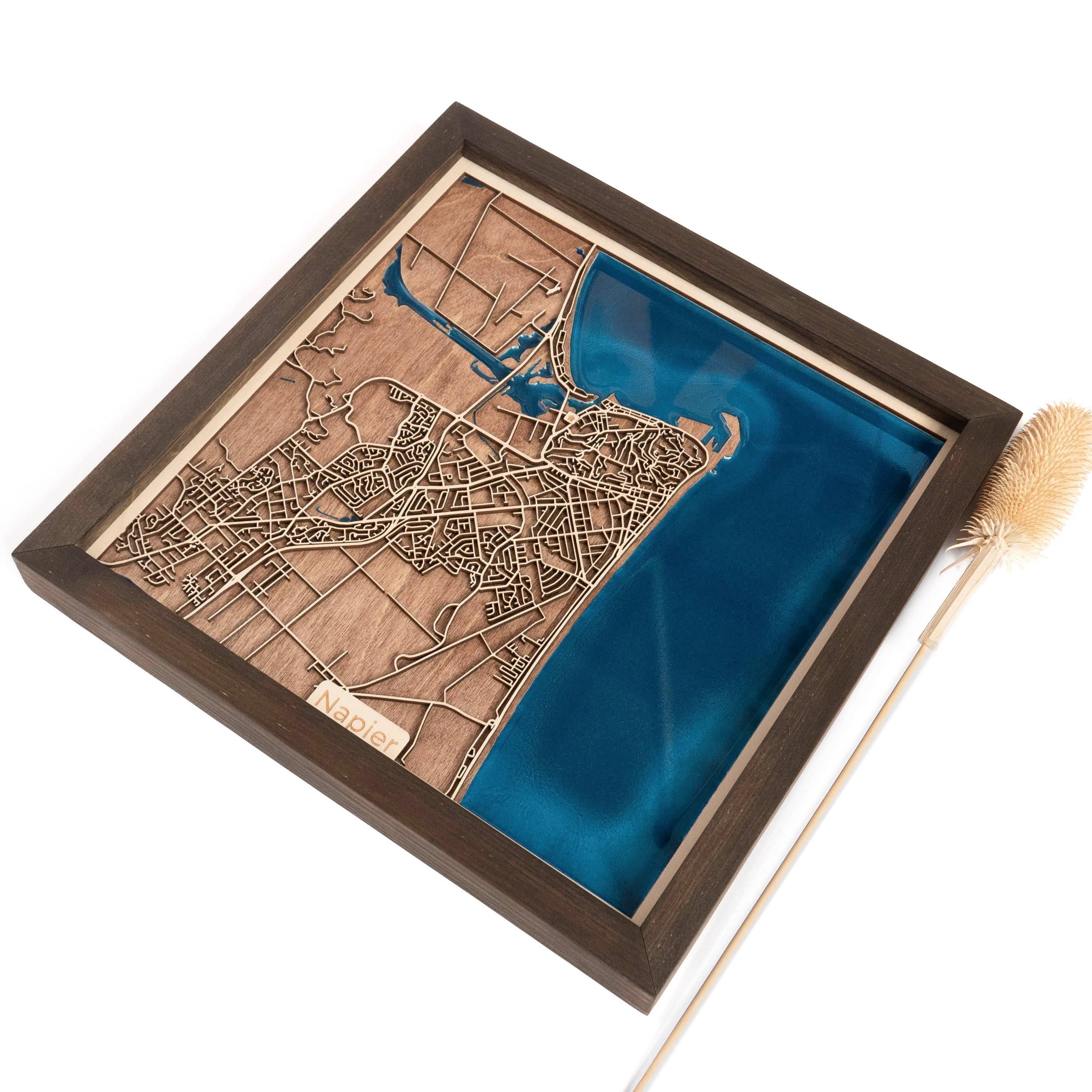 Napier New Zealand Map