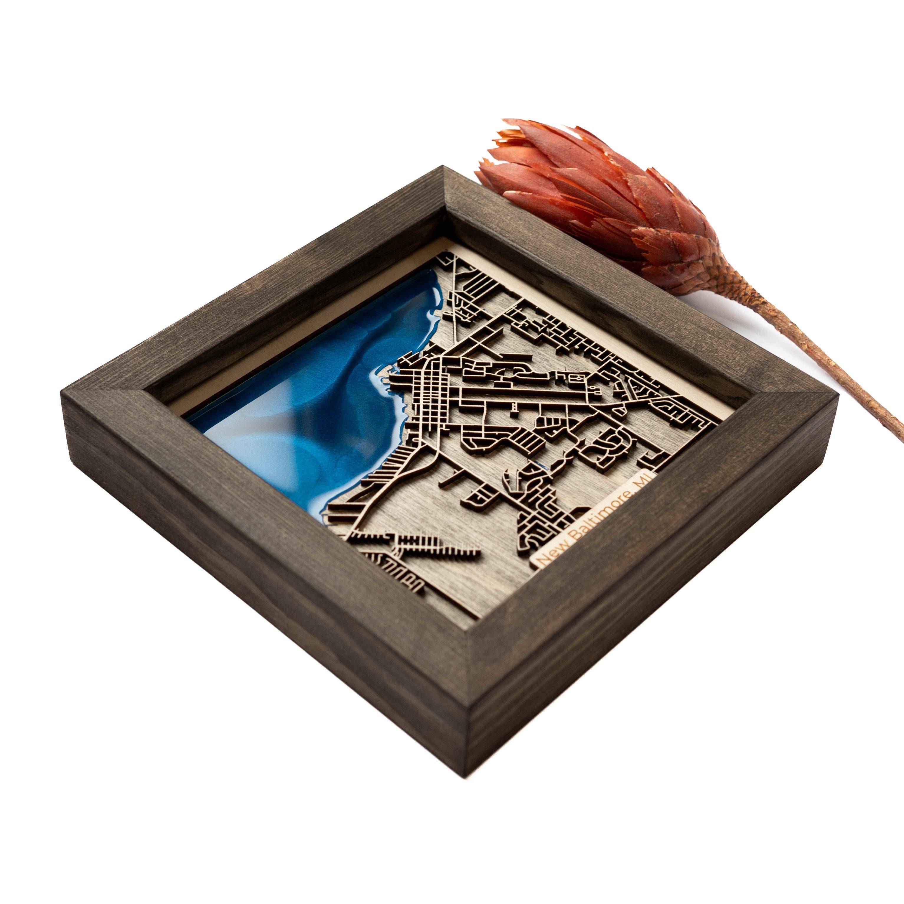 New Baltimore MI Map