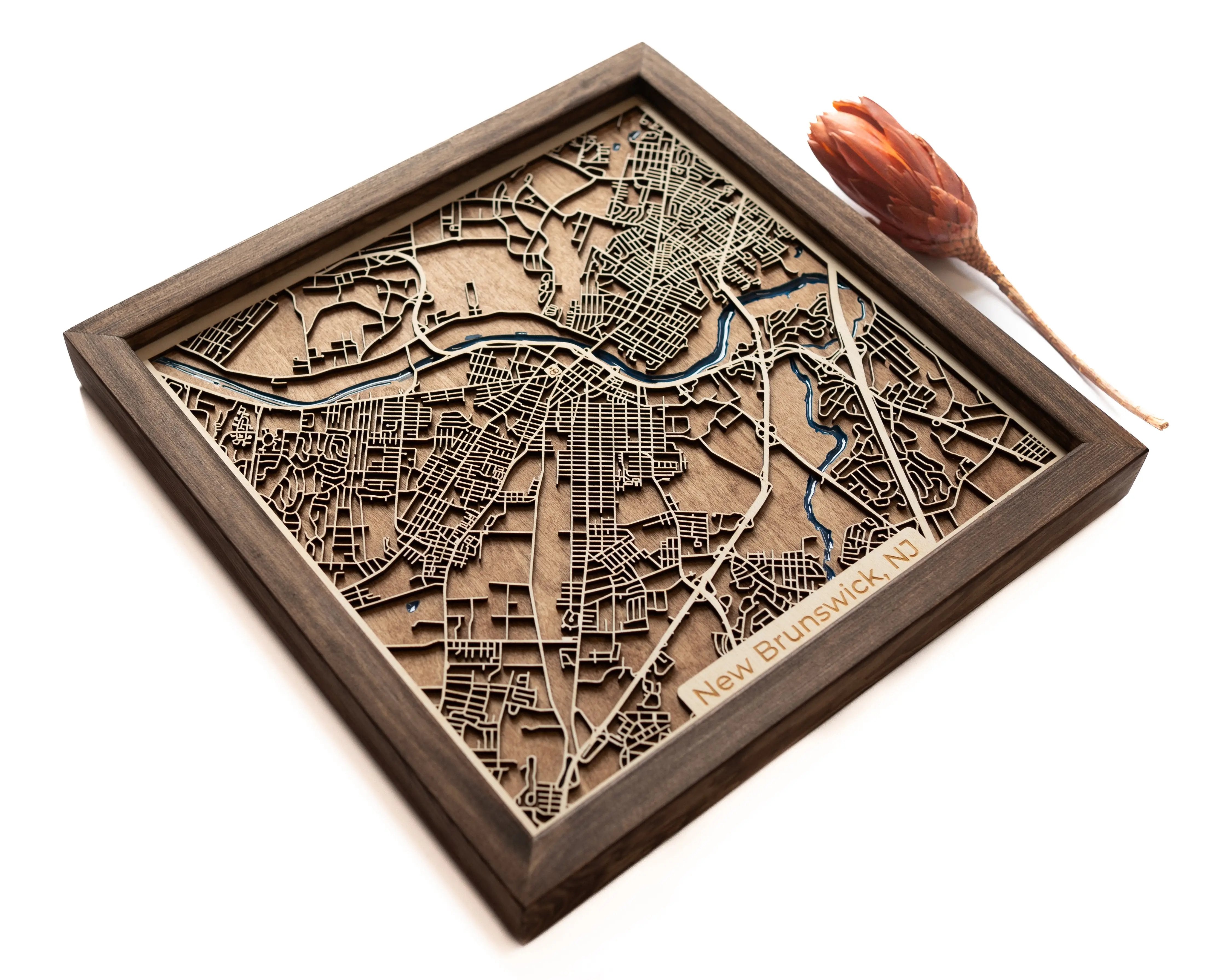 New Brunswick, New Jersey Map