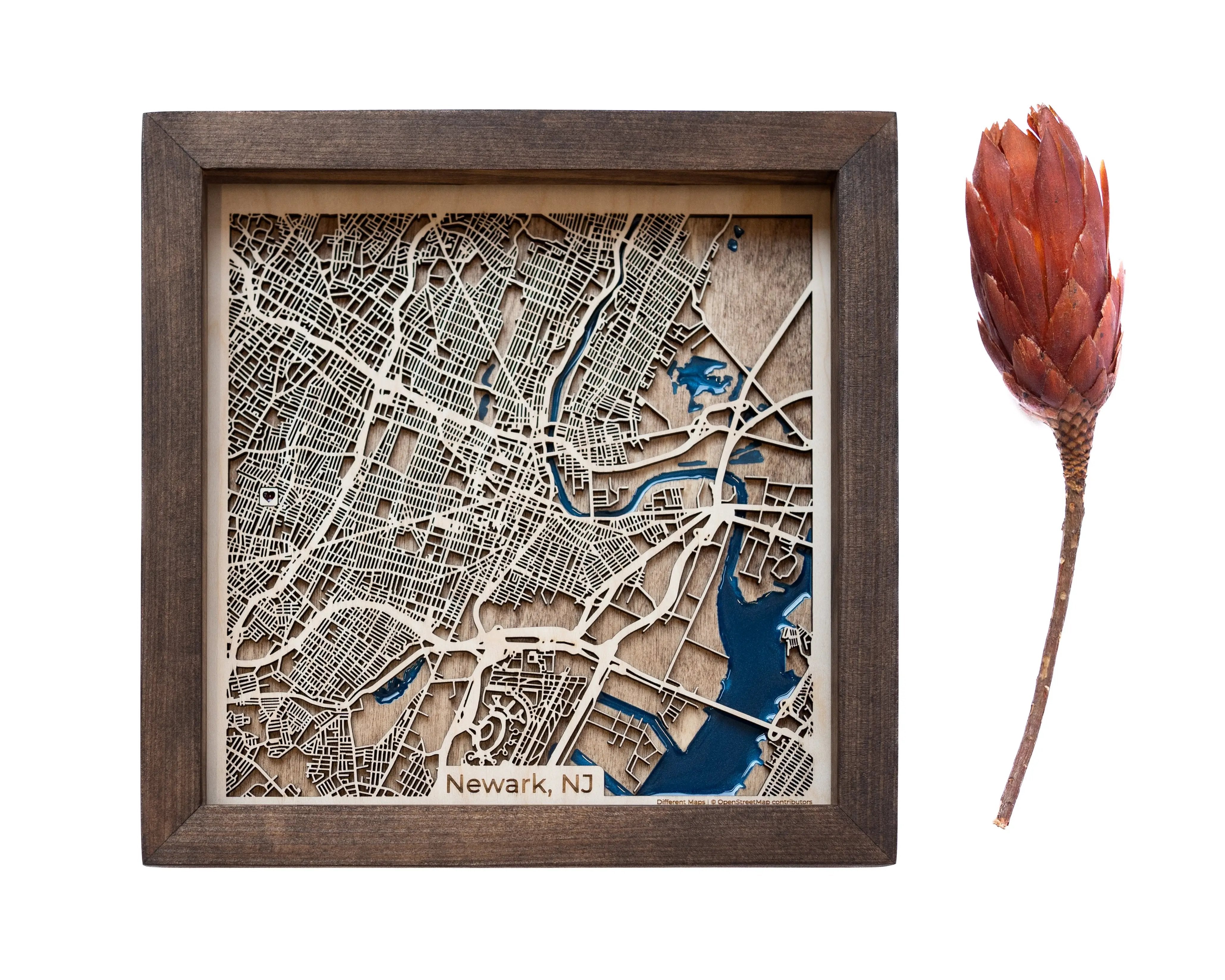 Newark Wood Map