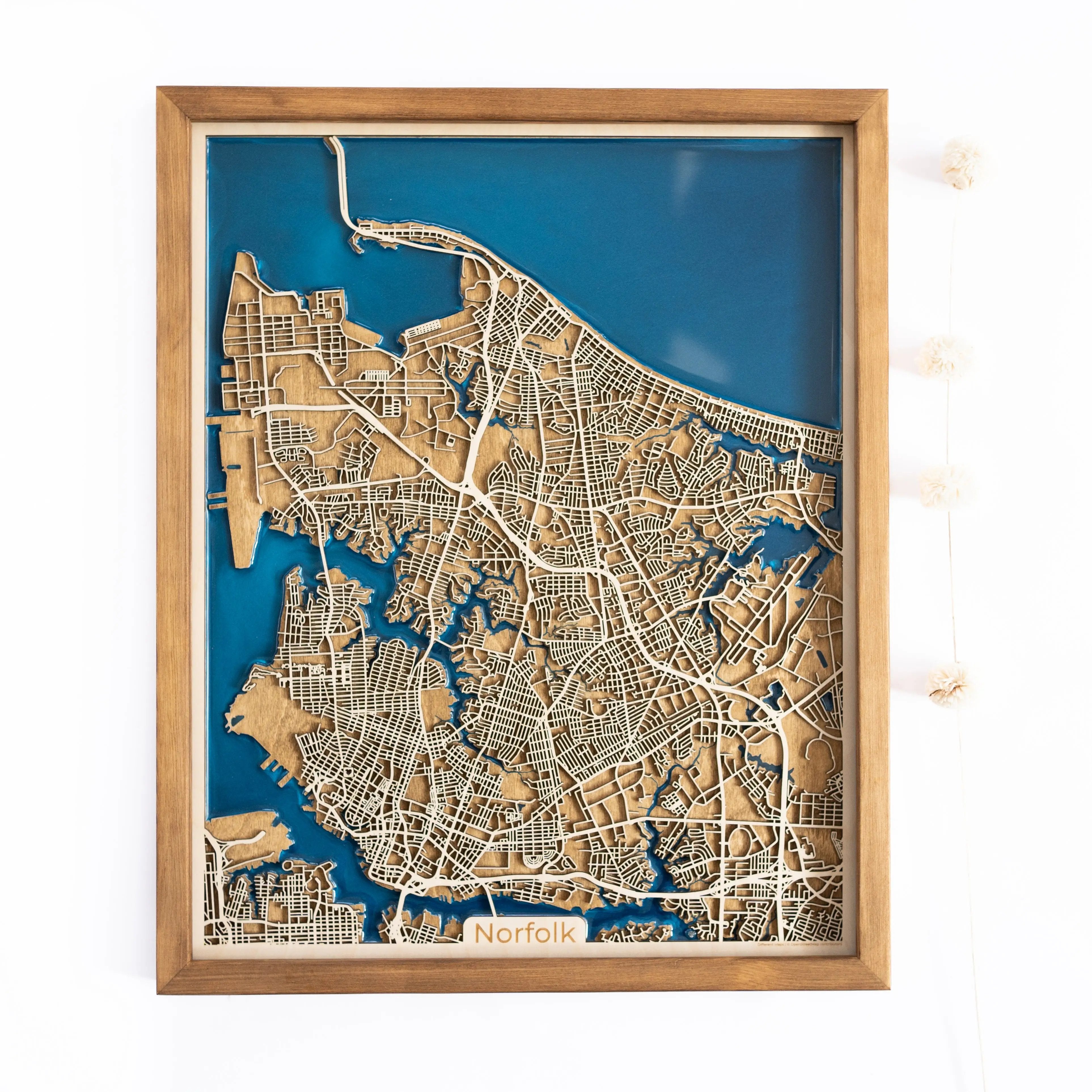 Norfolk Wood Map