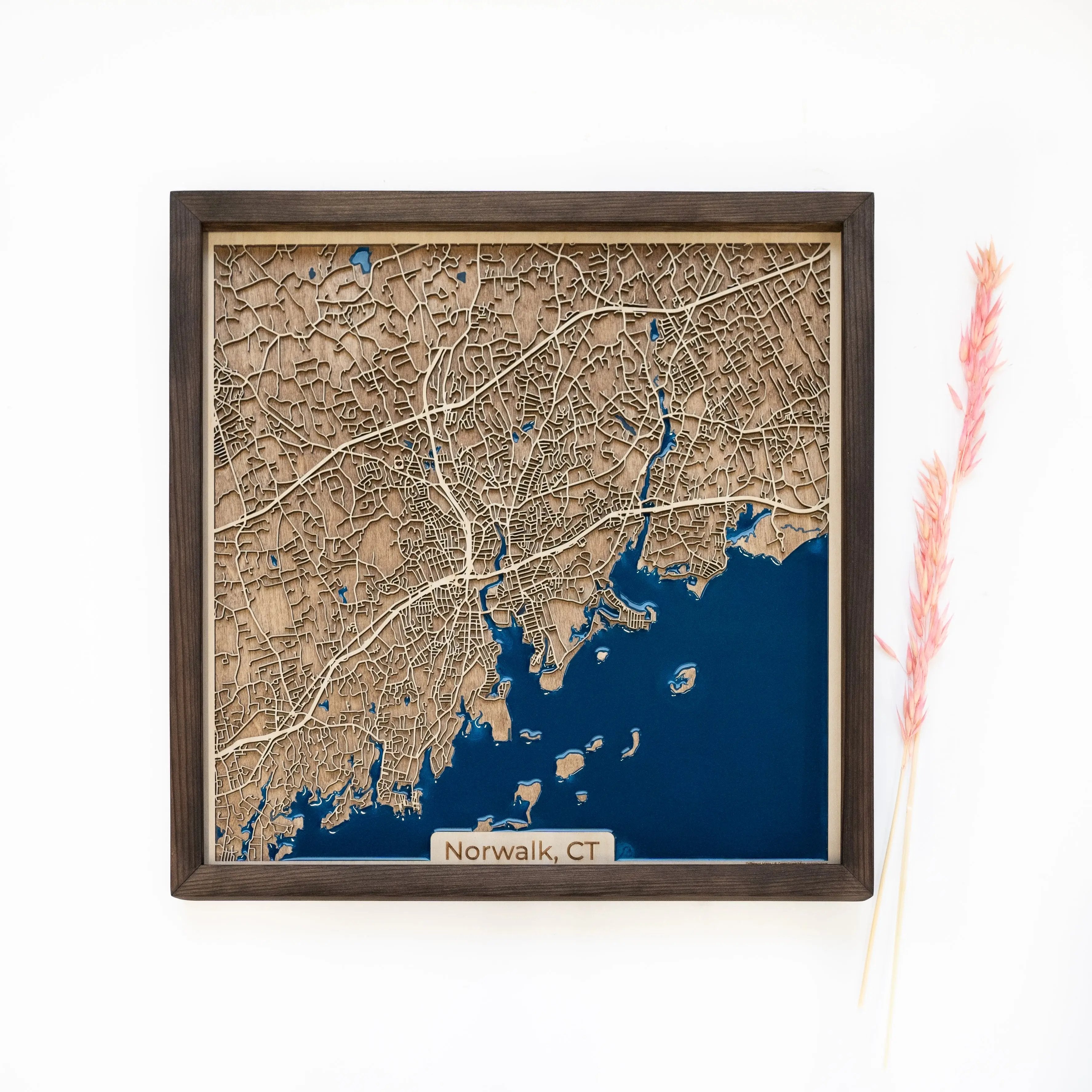Norwalk Wood Map