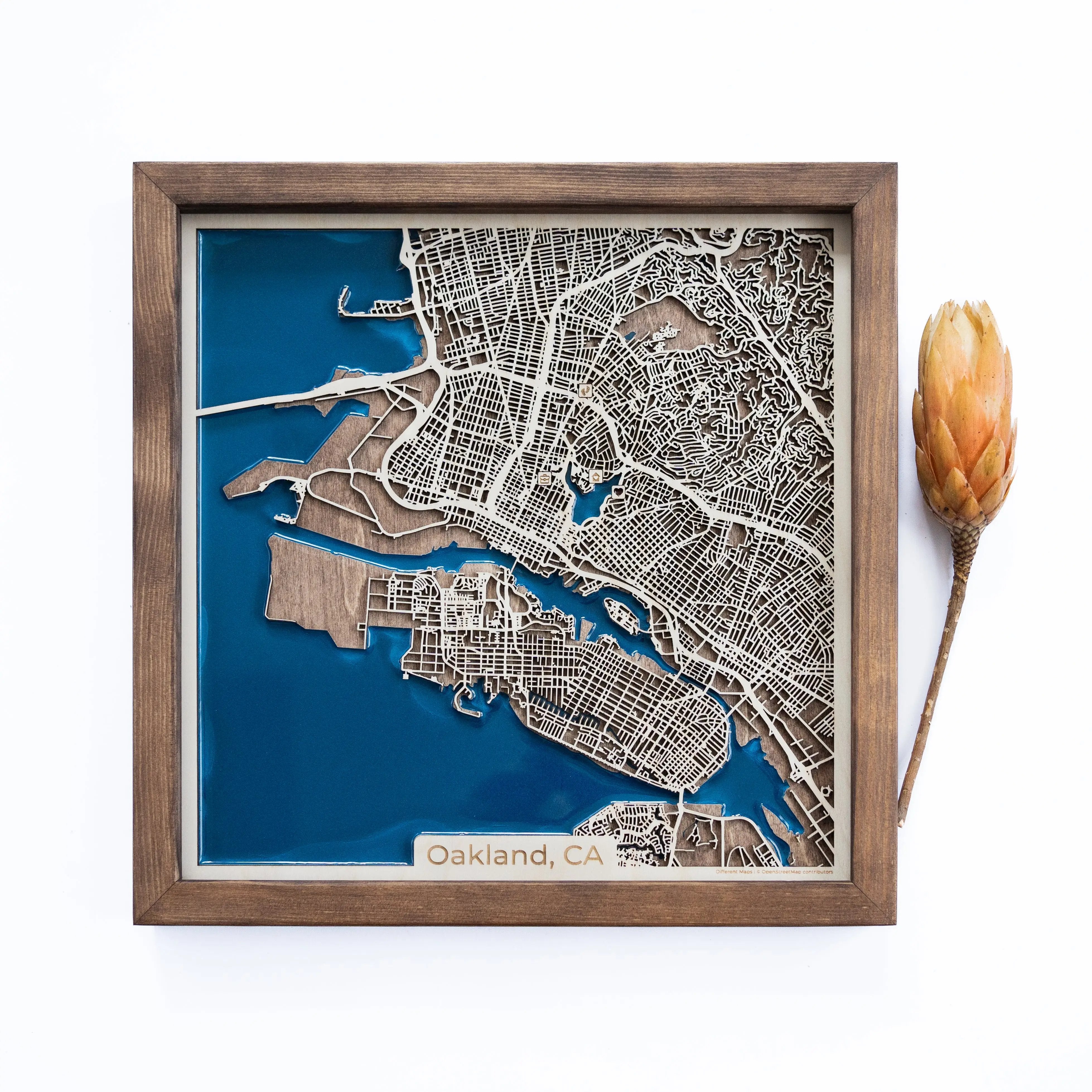Oakland Wood Map