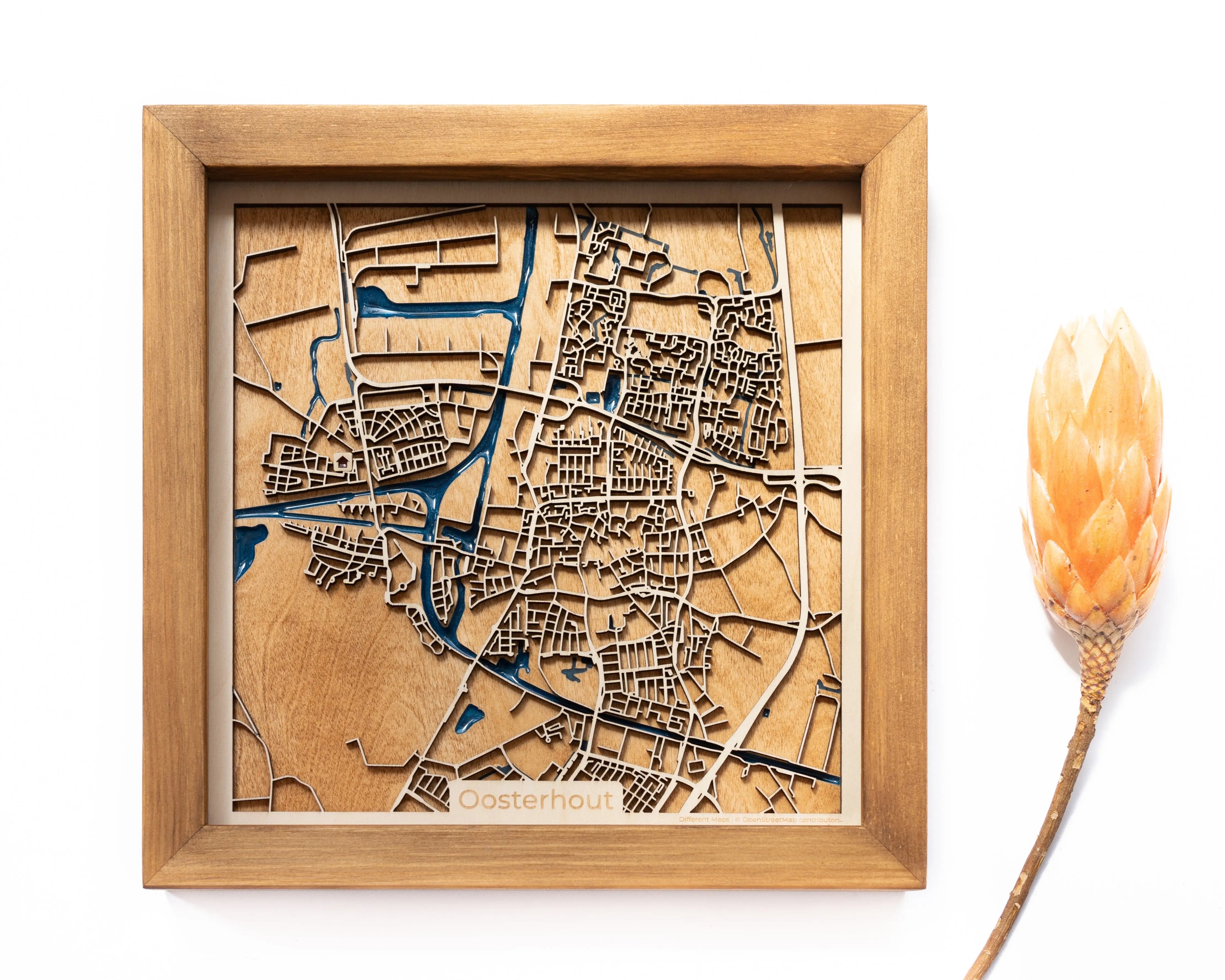 Oosterhout Wood Map