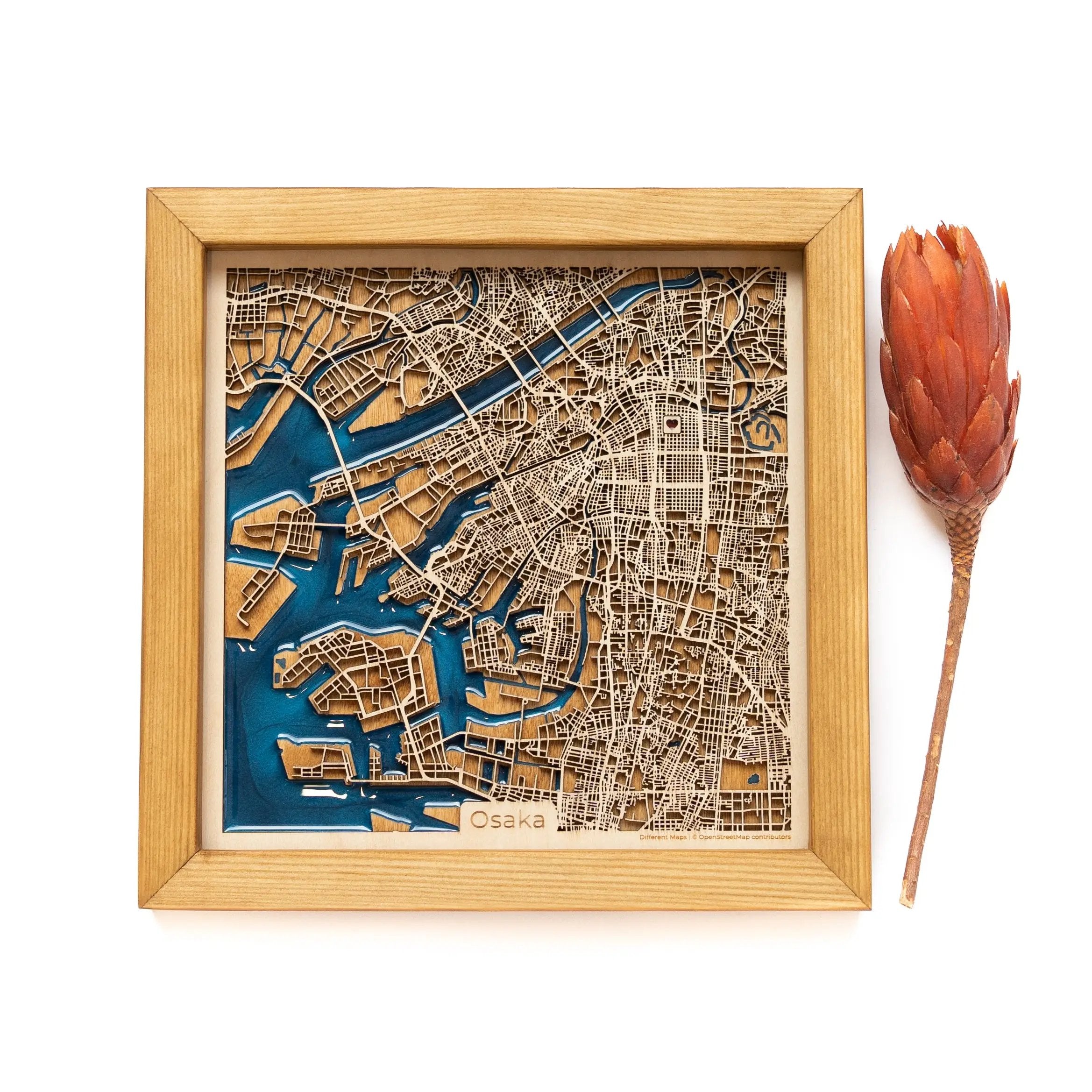 Osaka Wood Map