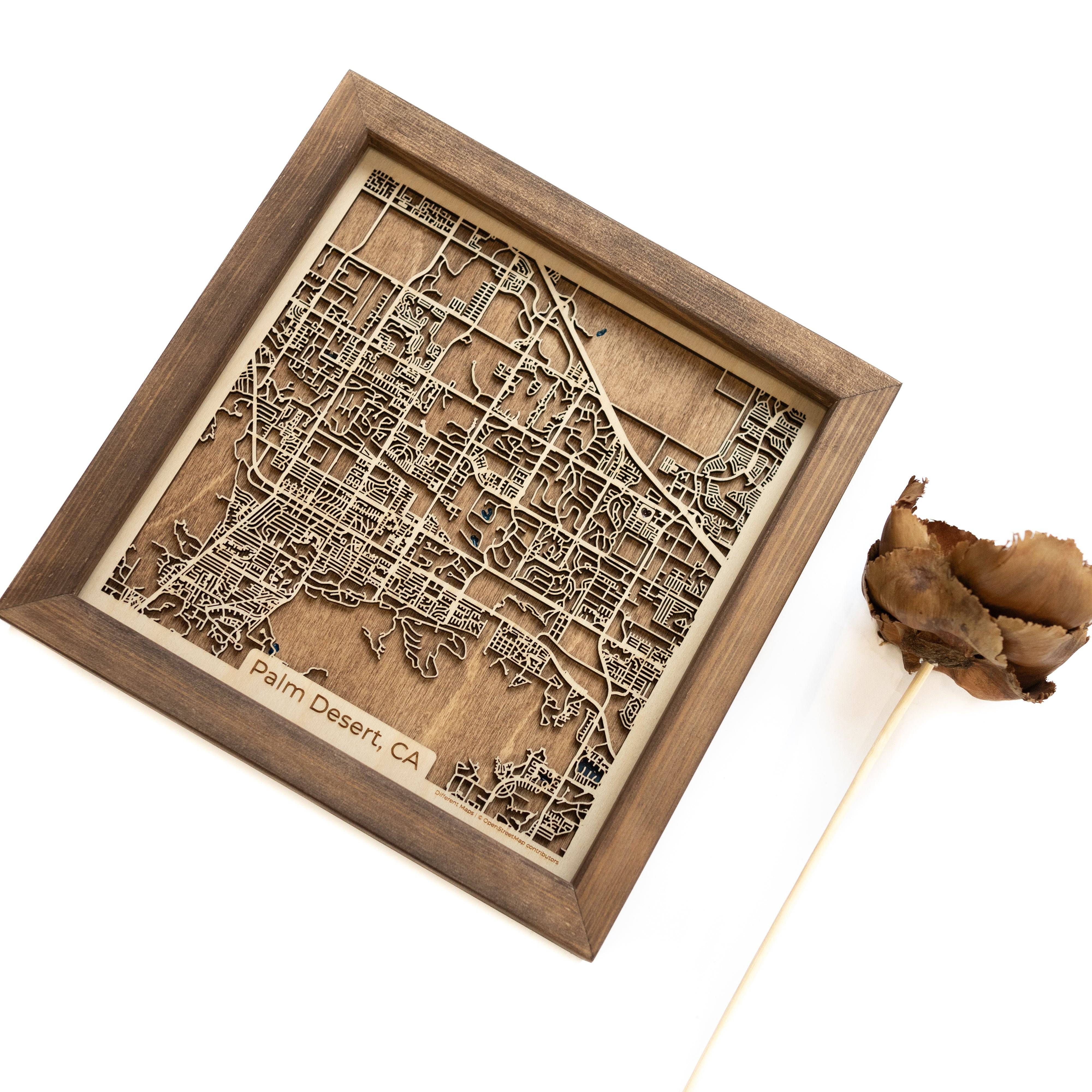 Palm Desert CA Map