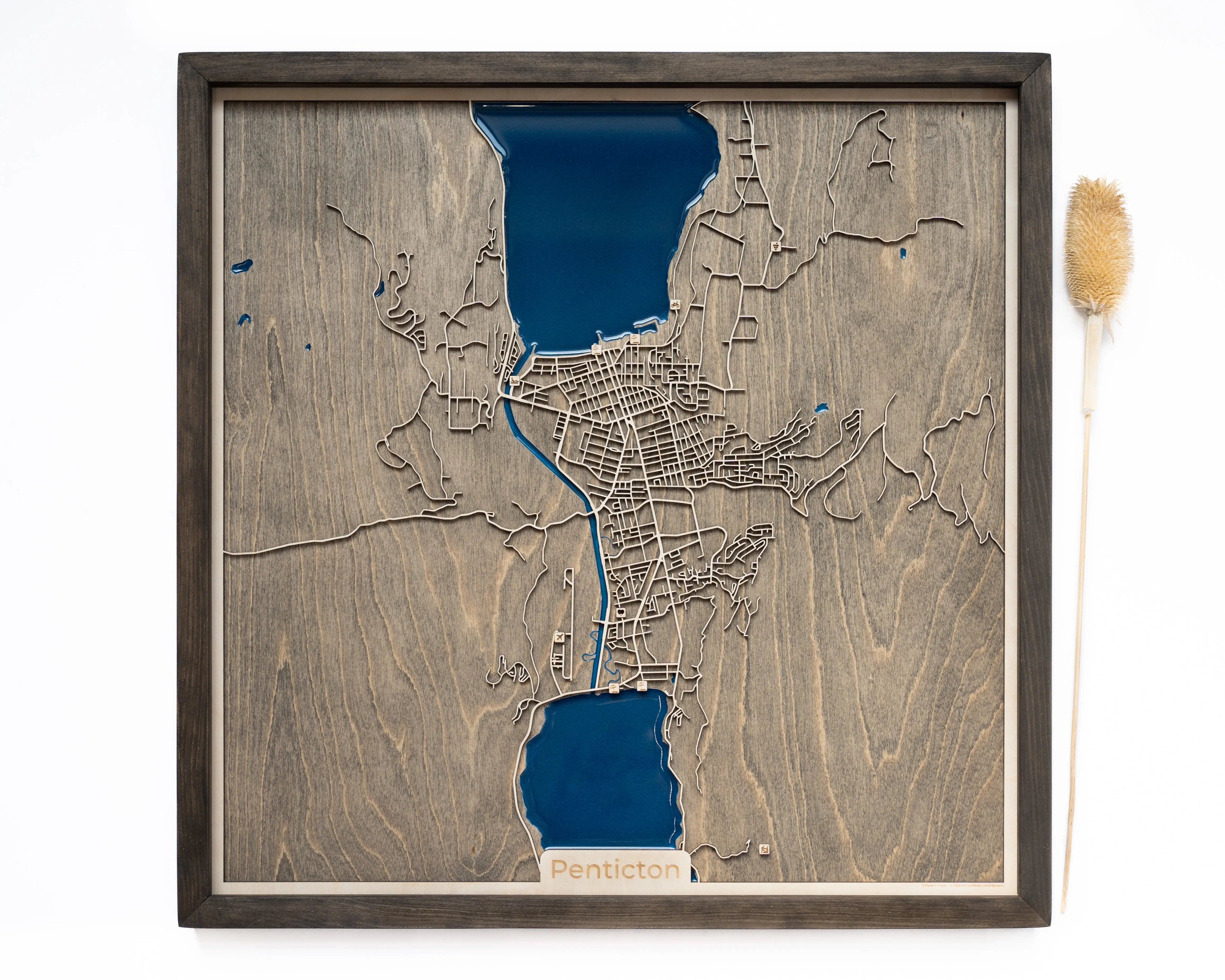Penticton Wood Map