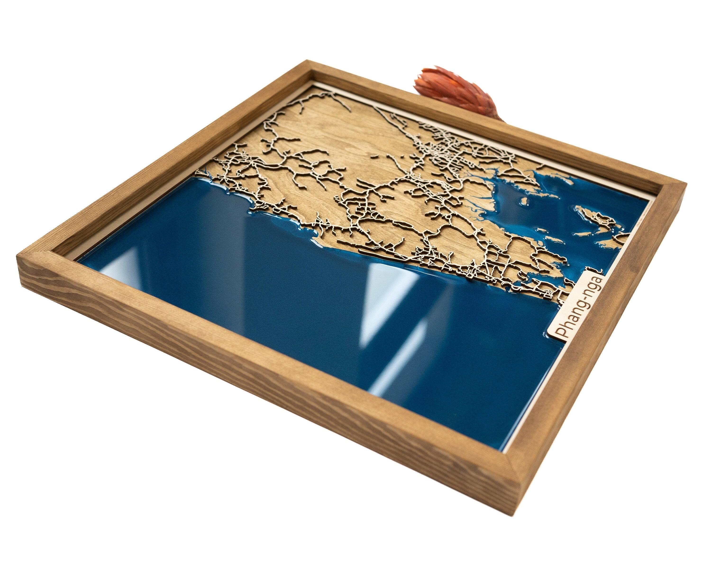 Phang Nga Thailand Map