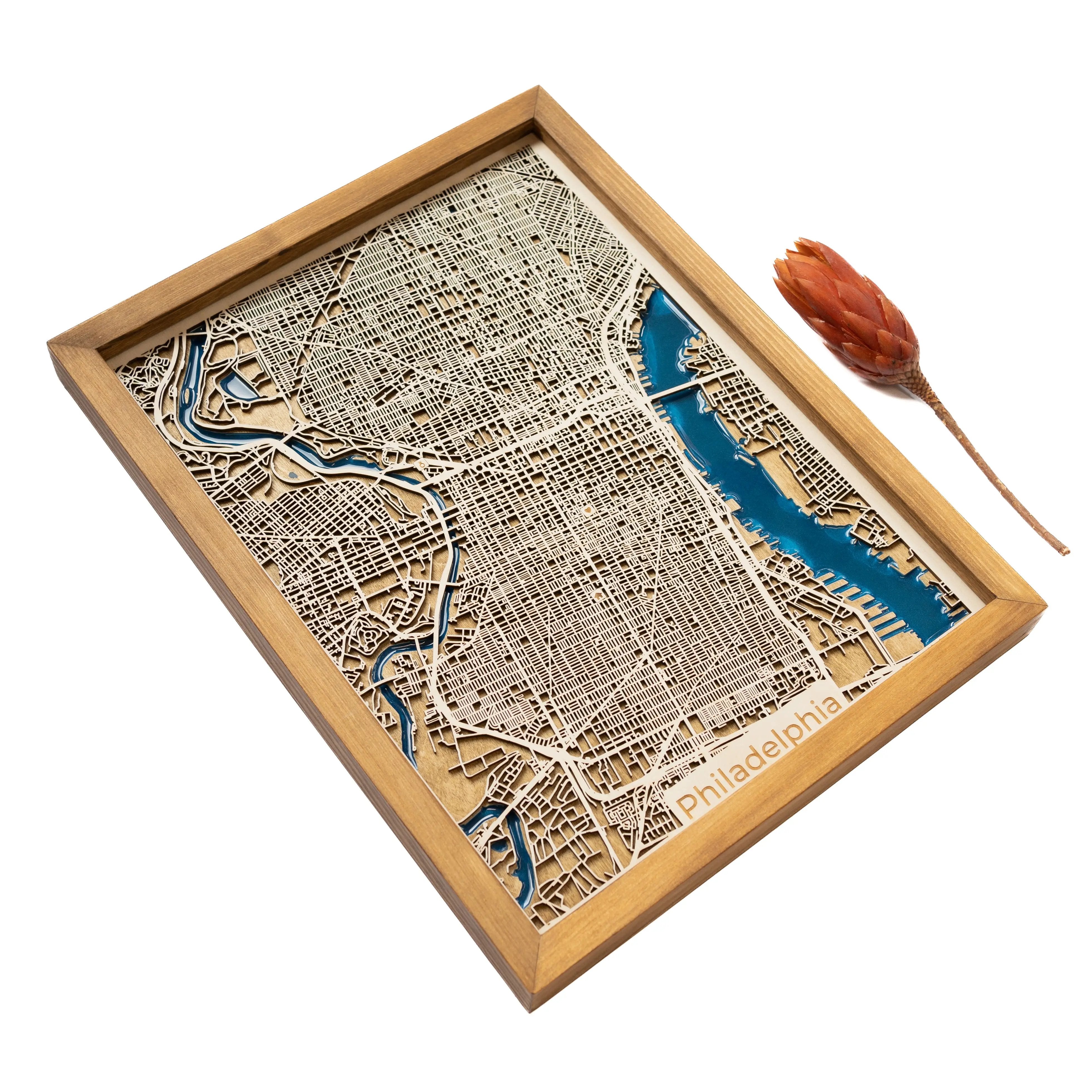 Personalized Birthday Gift Custom Map