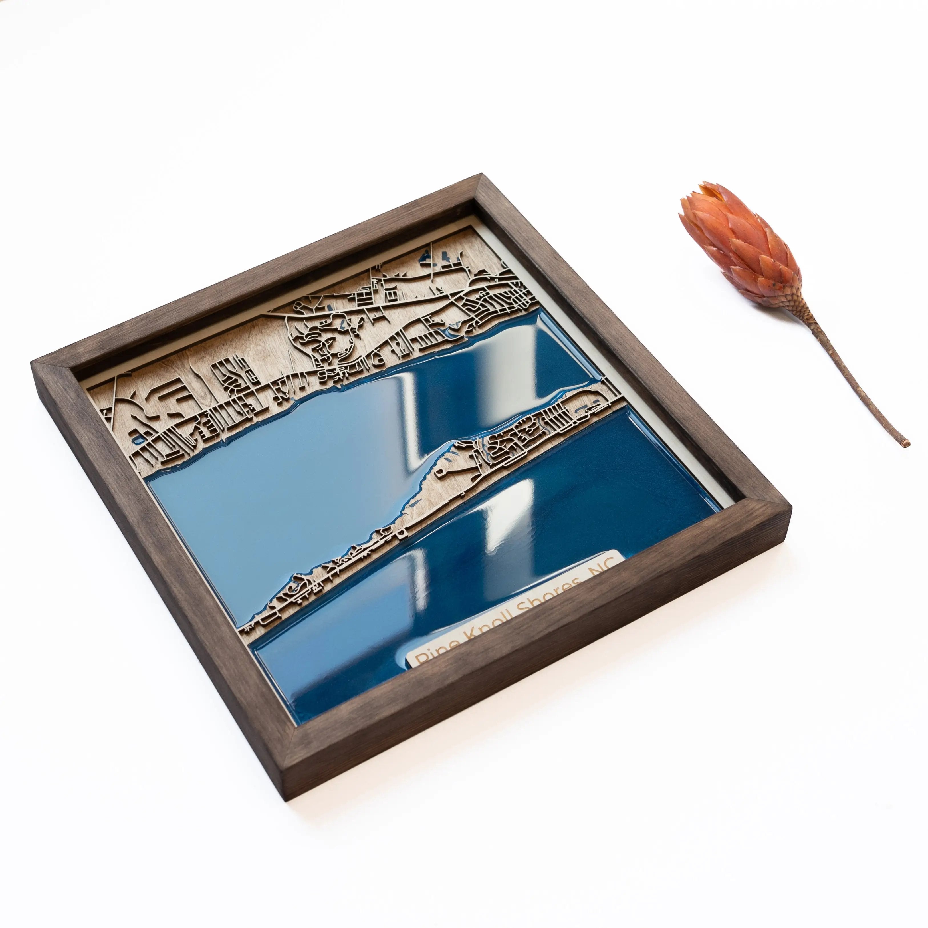 Pine Knoll Shores Map