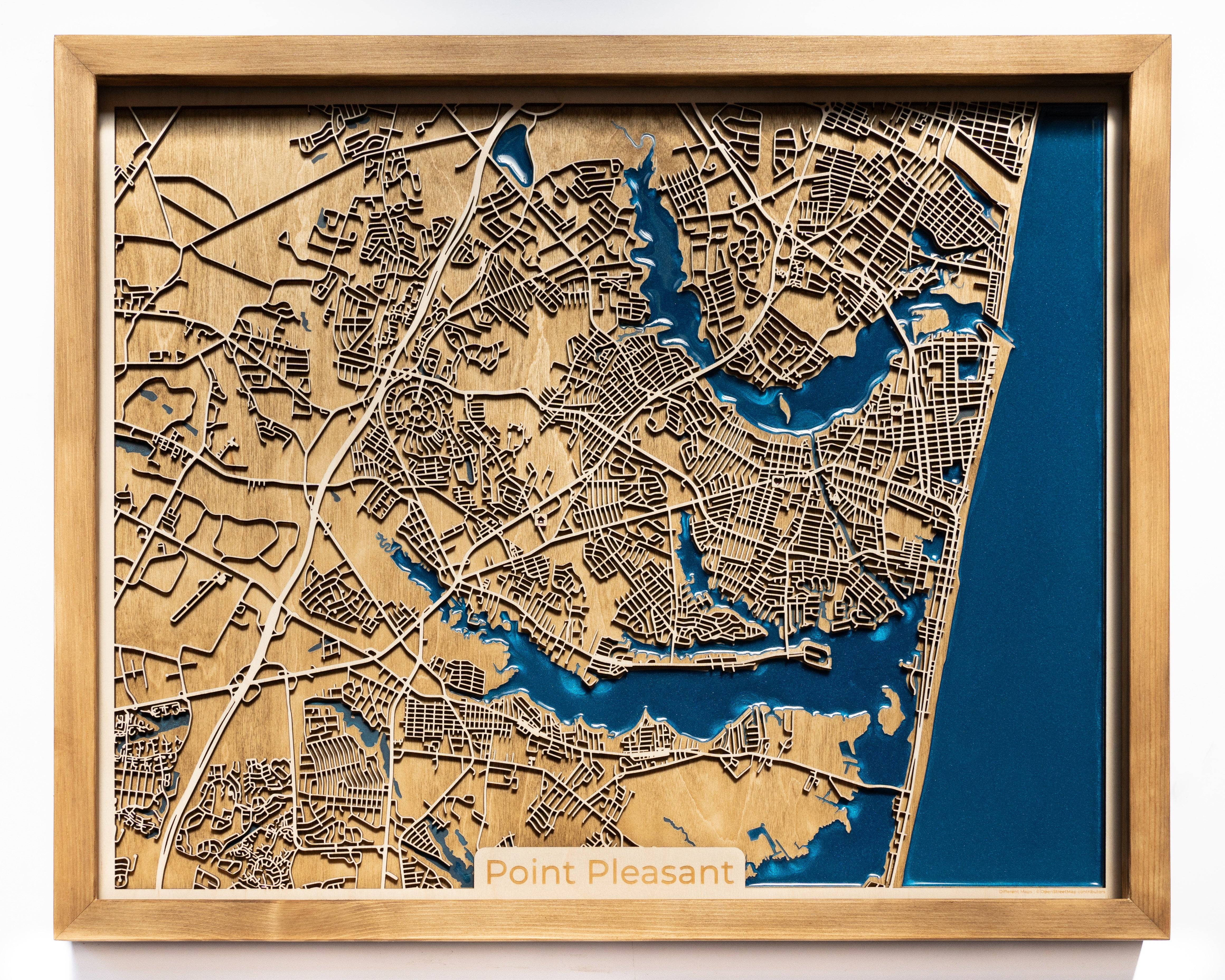 Point Pleasant Wood Map