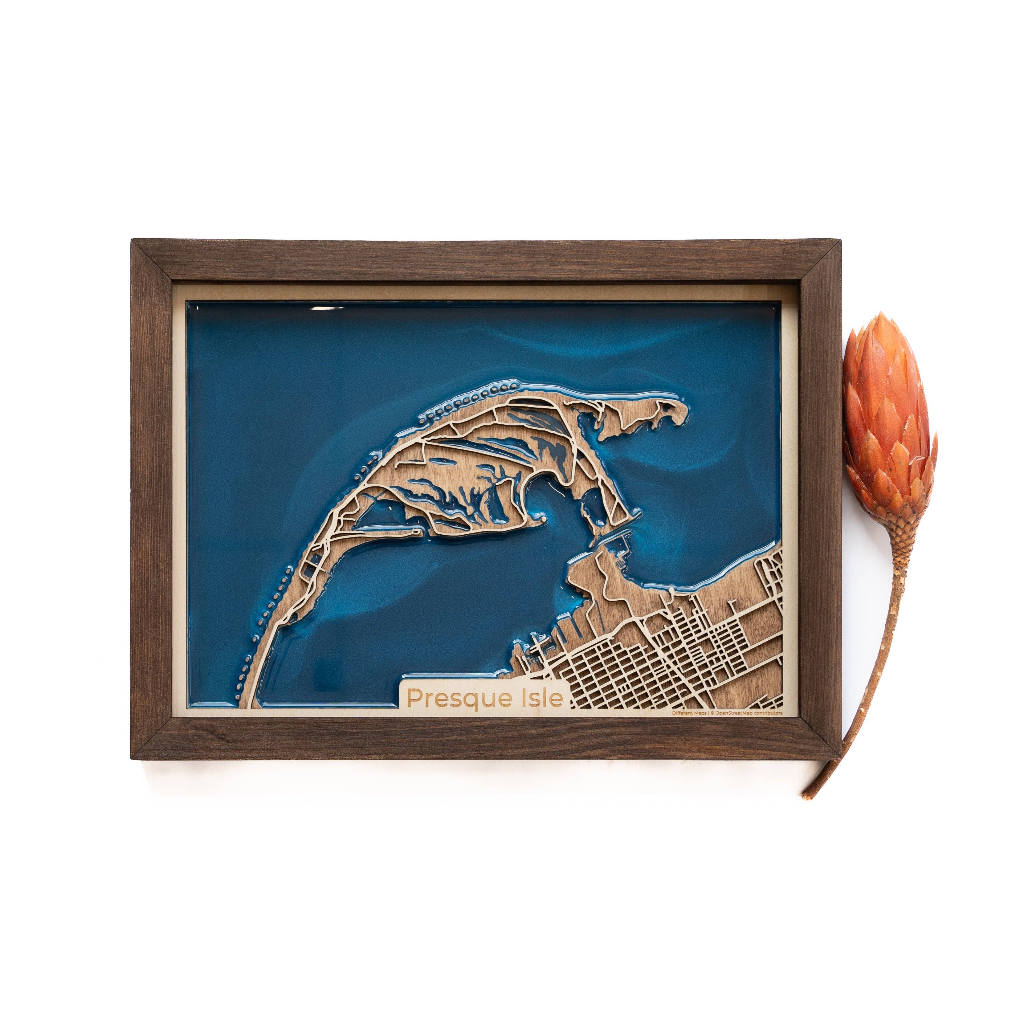 Presque Isle Wood Map