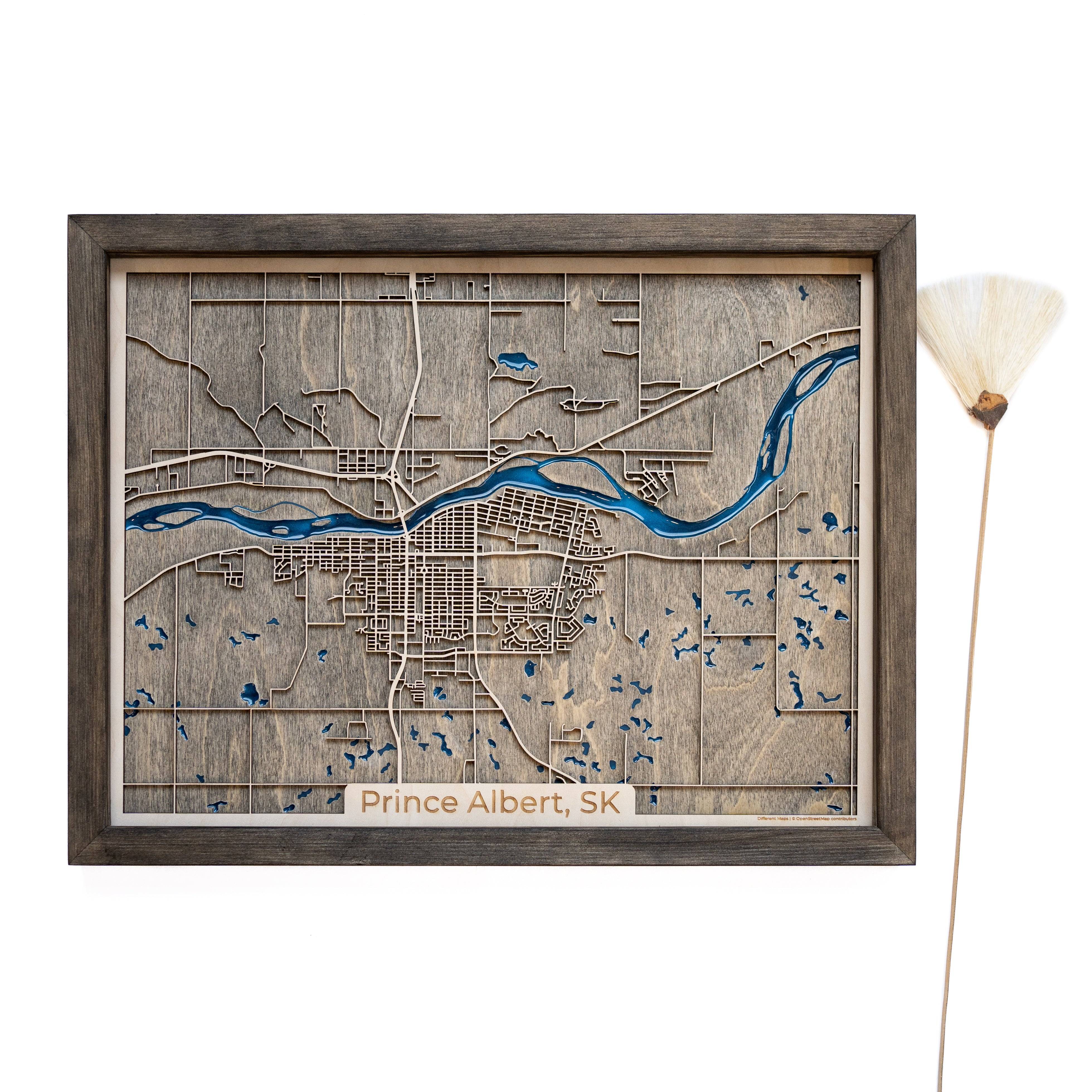 Prince Albert Wood Map