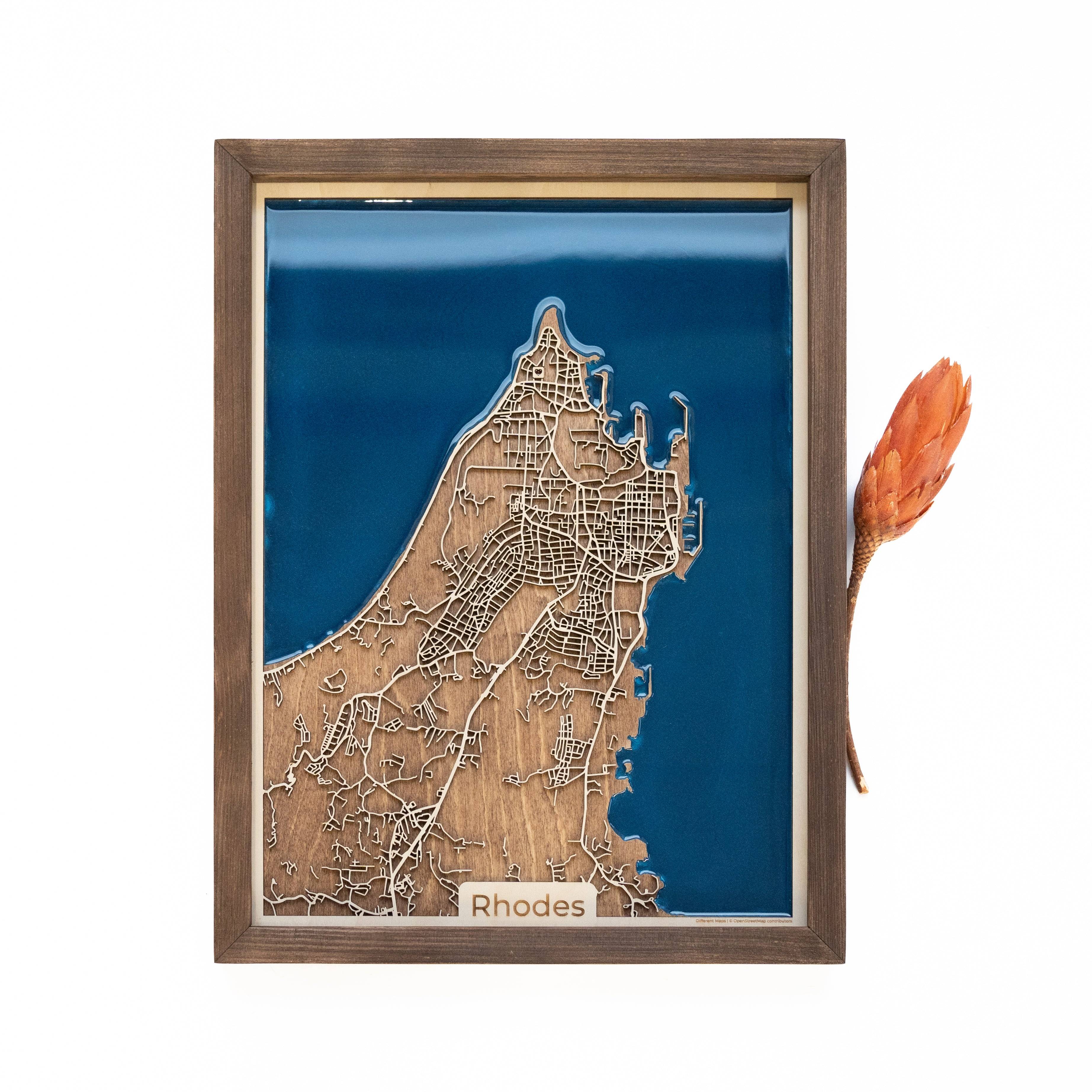 Rhodes Wood Map