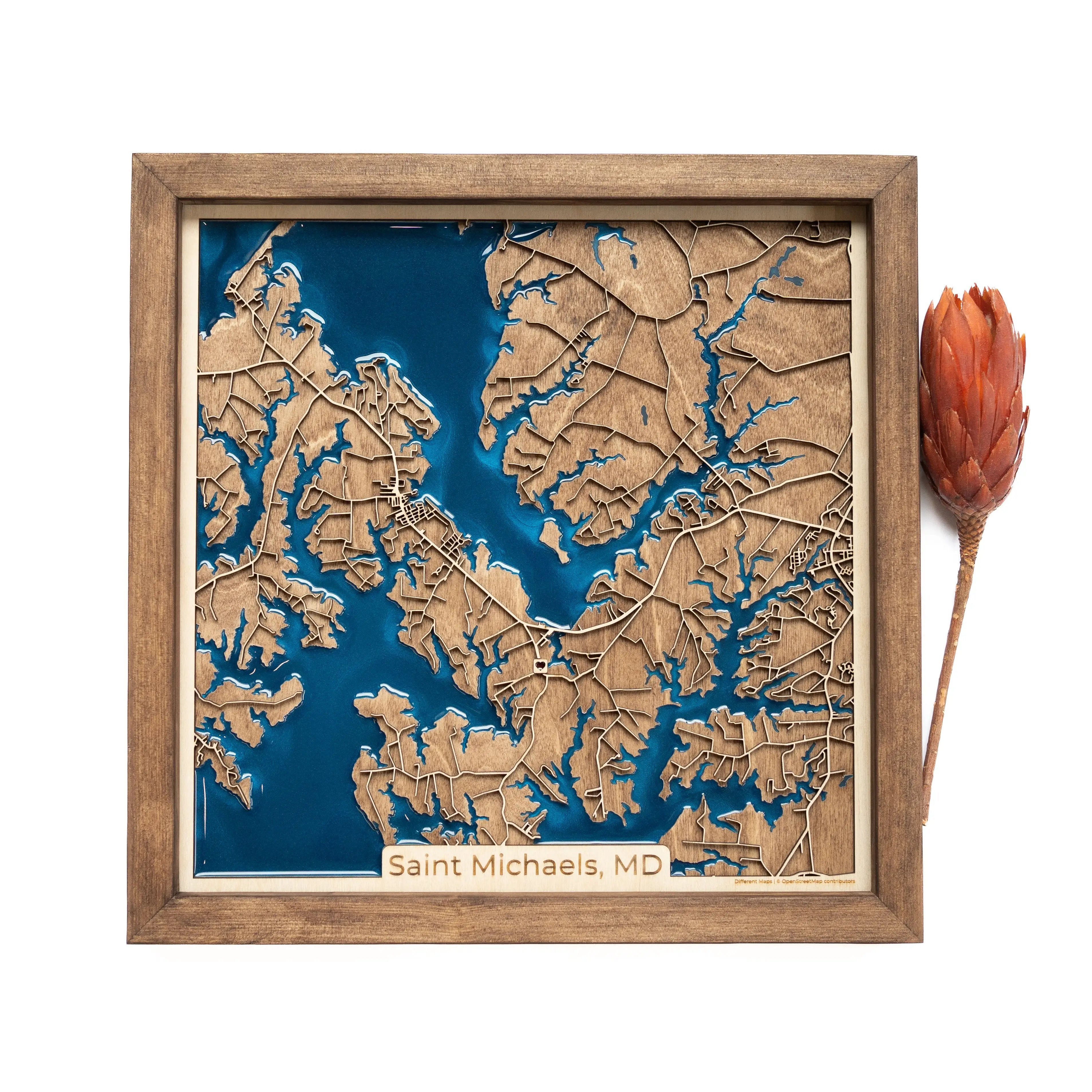 Saint Michaels Wood Map