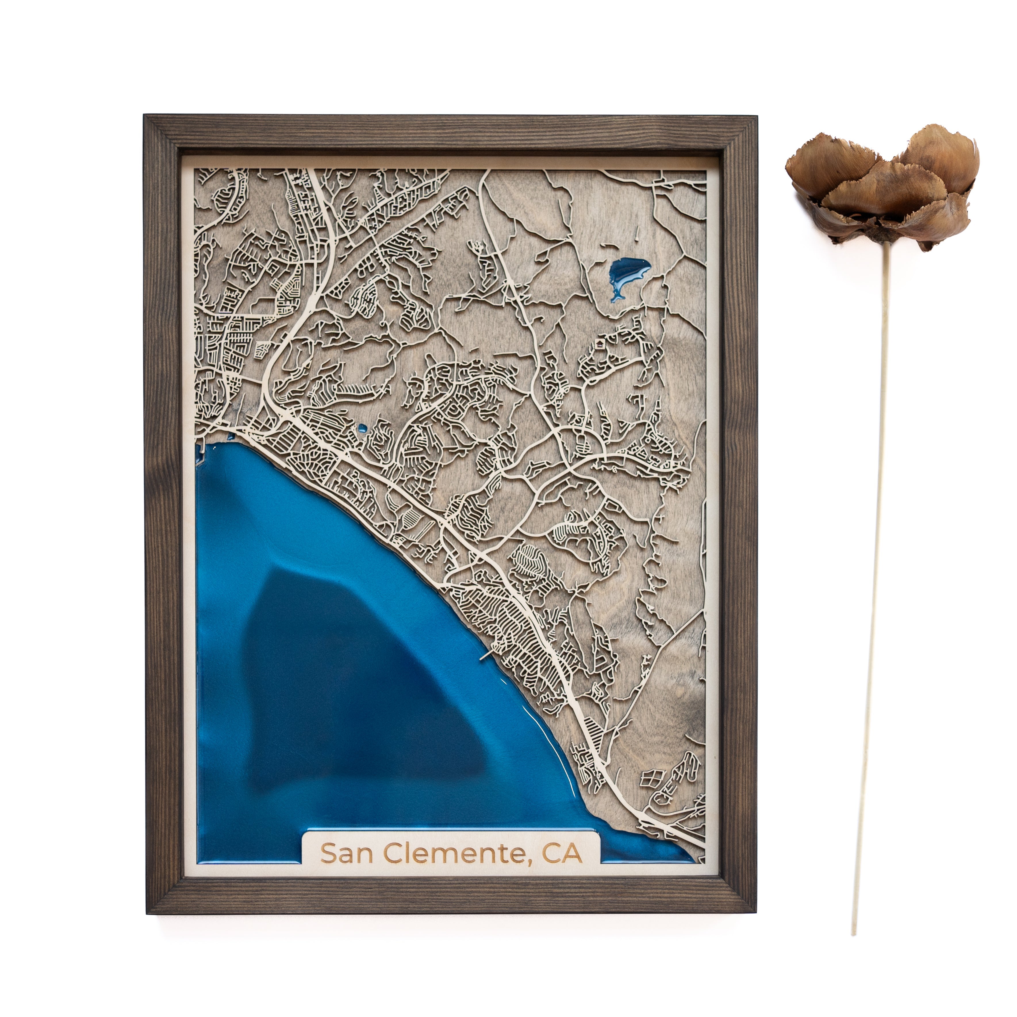 San Clemente Wood Map