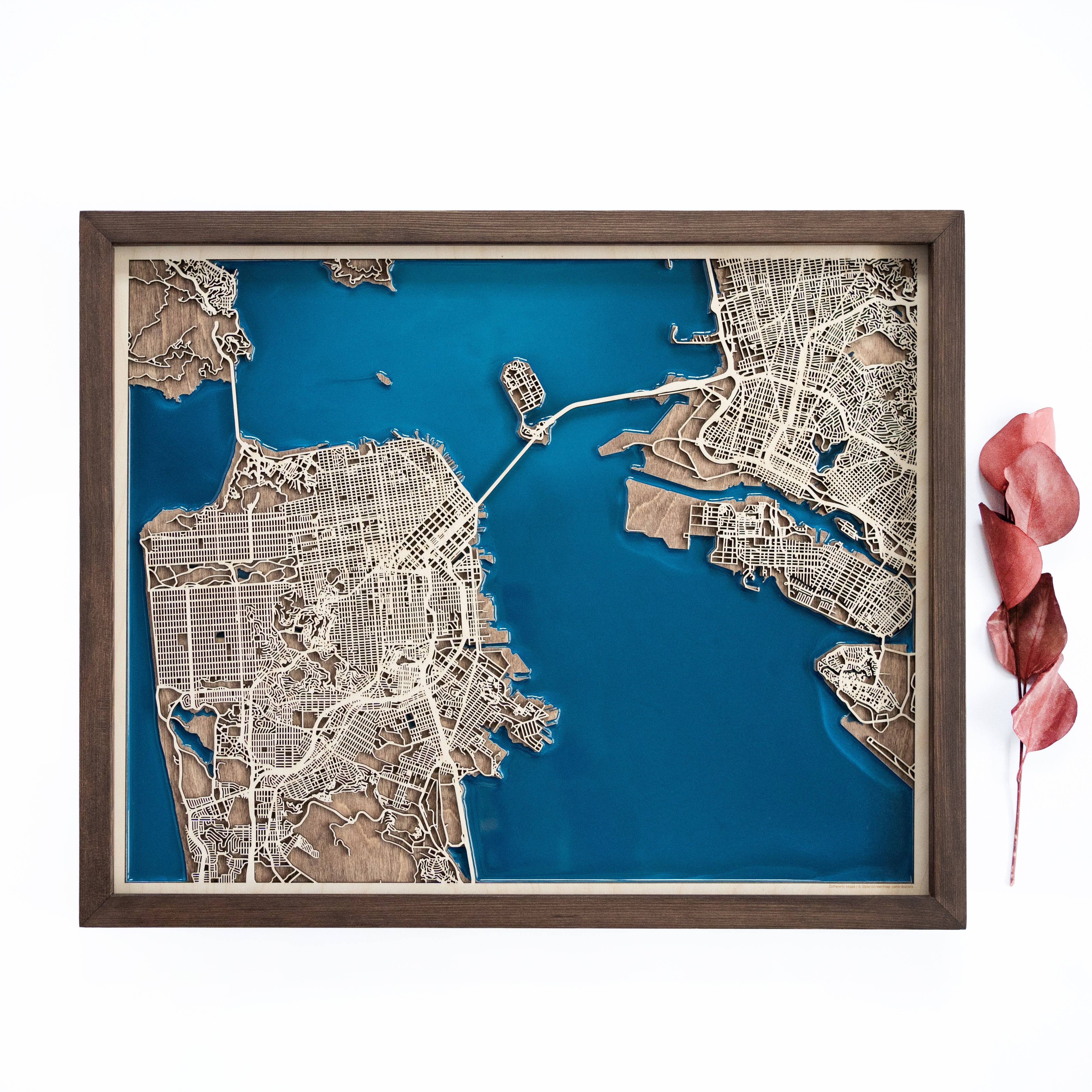 San Francisco Wood Map