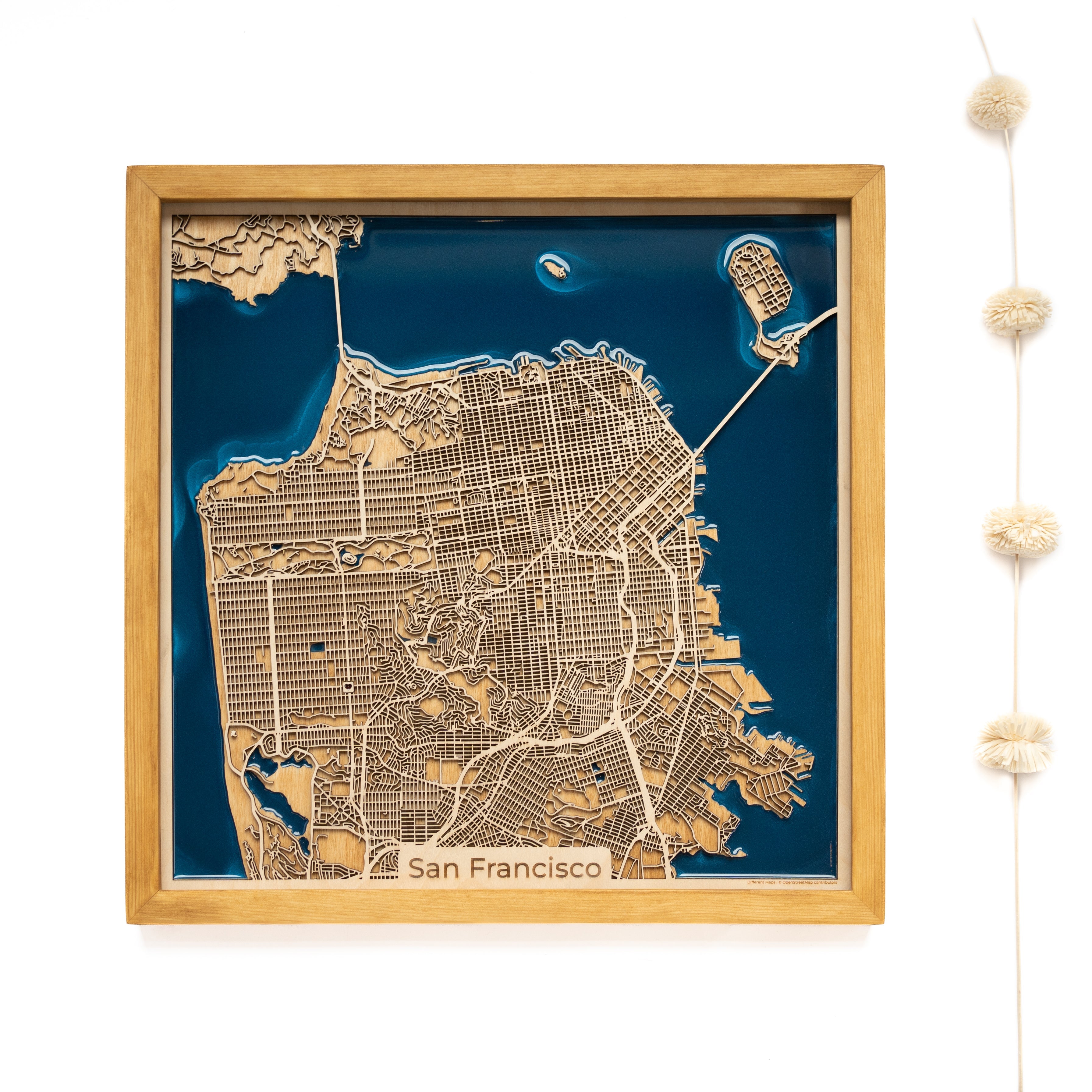 San Francisco Wood Map