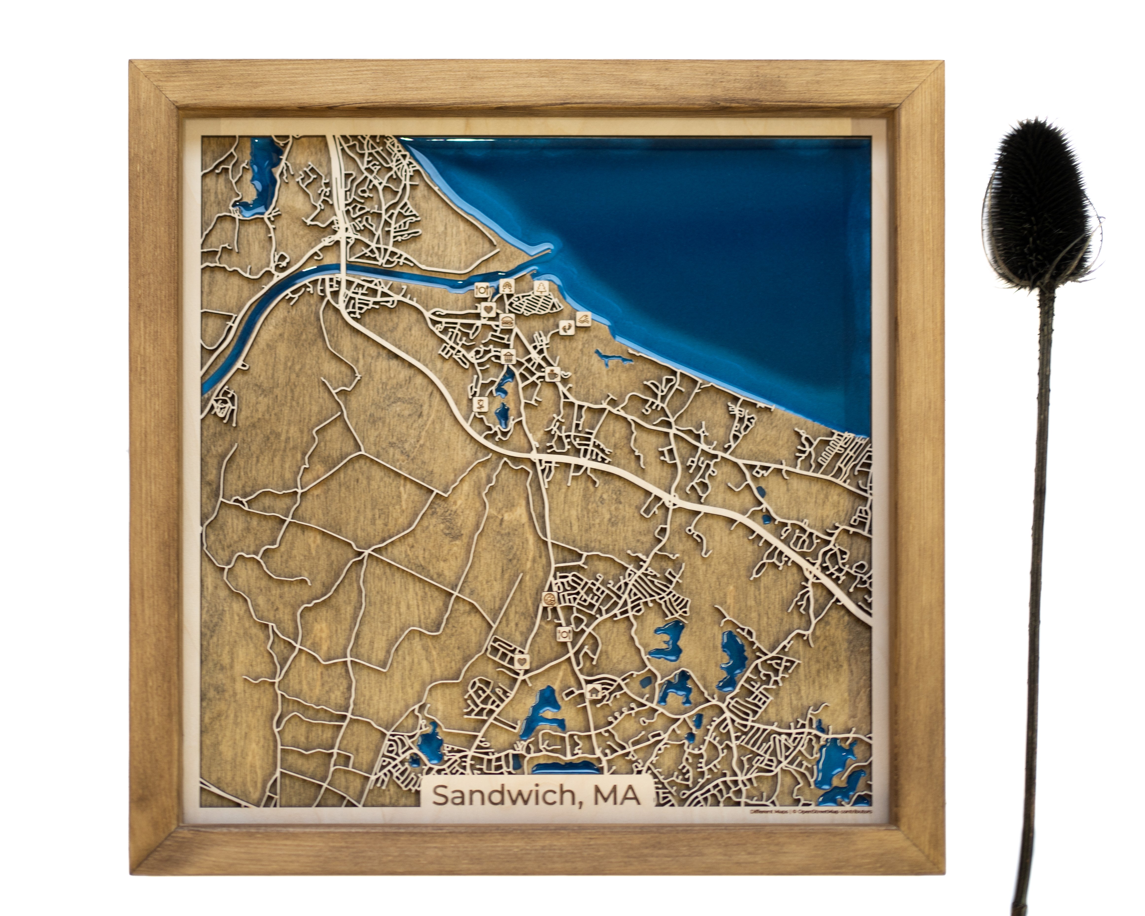 Sandwich Wooden Custom Map