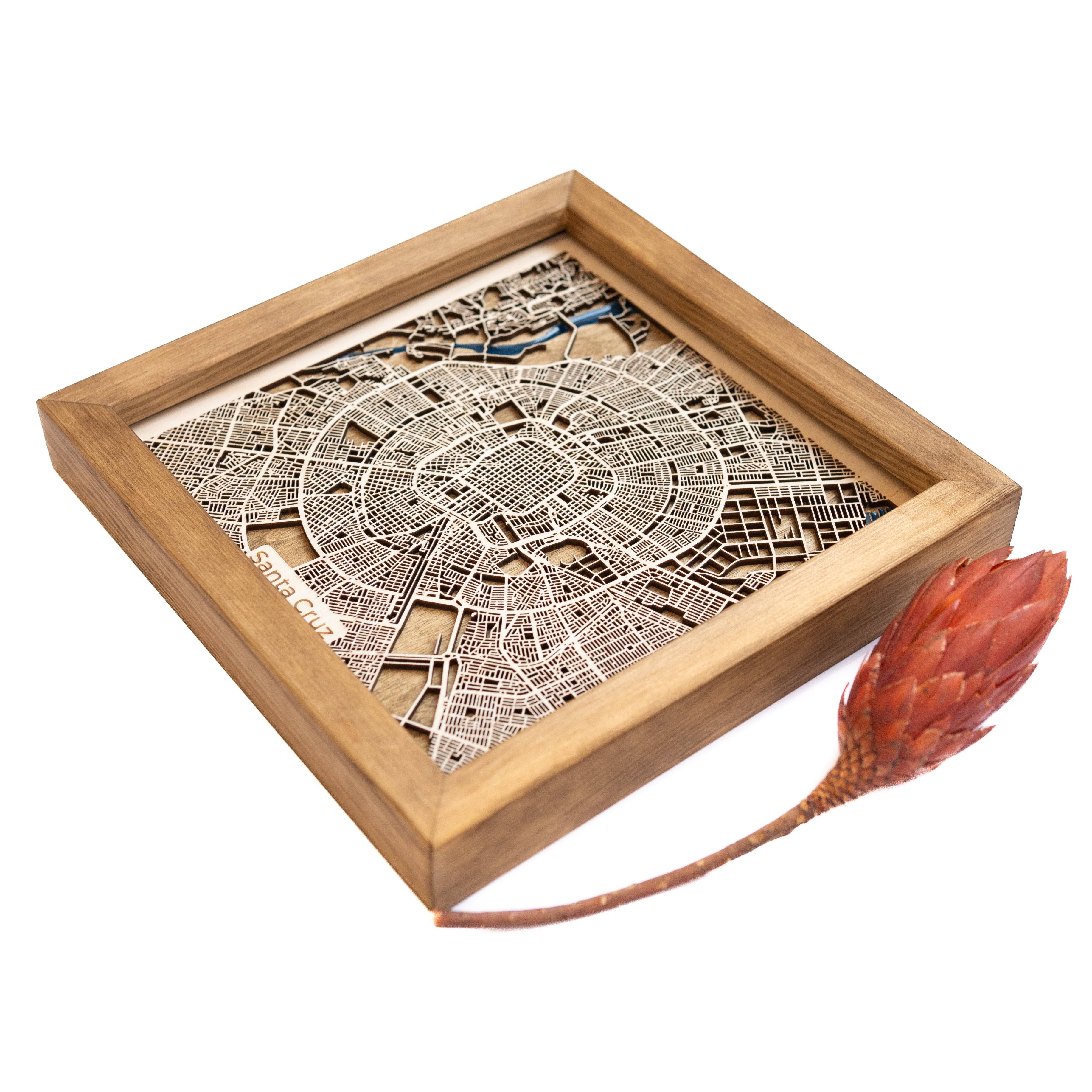 Santa Cruz de la Sierra Bolivia Map