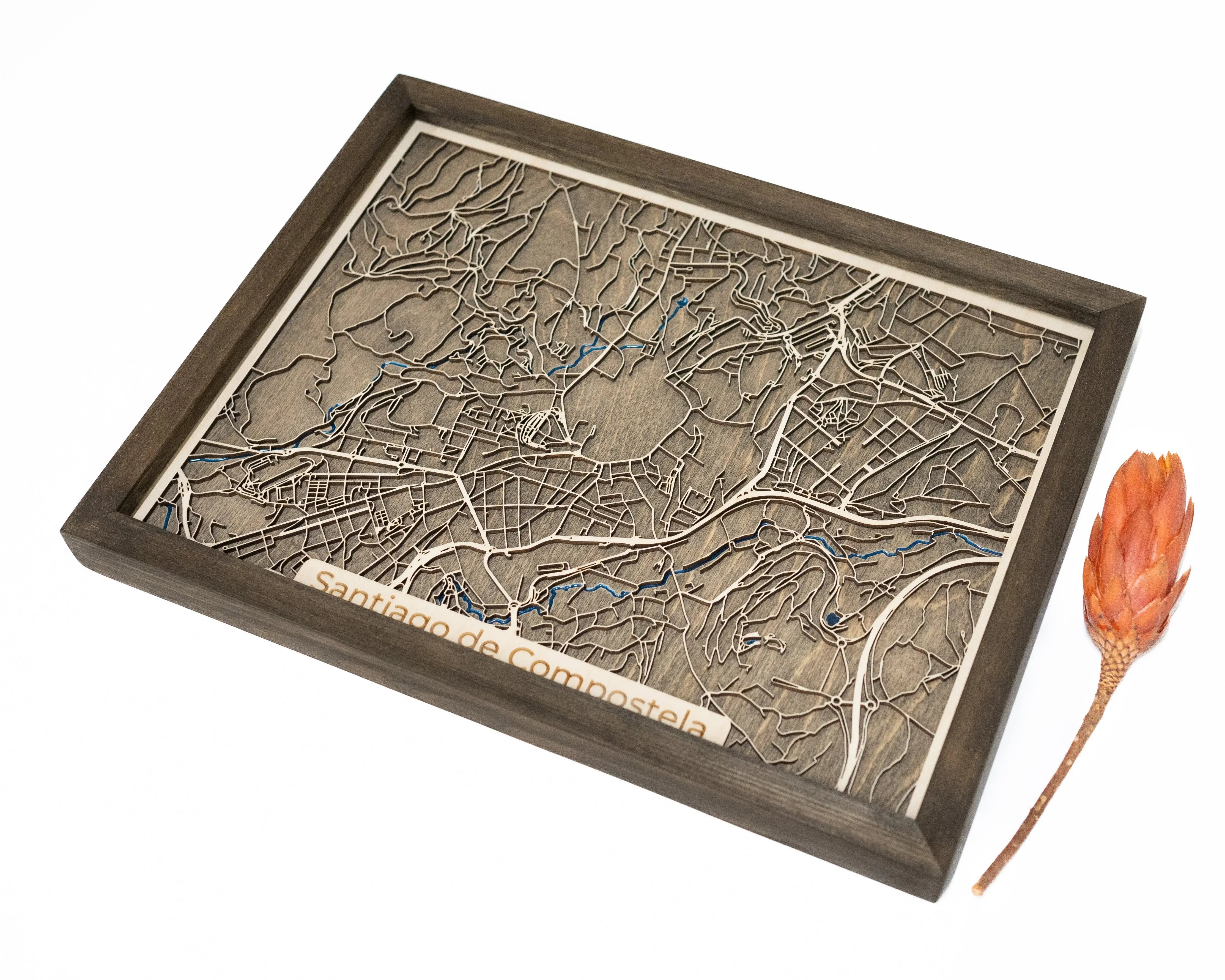 Santiago de Compostela Map