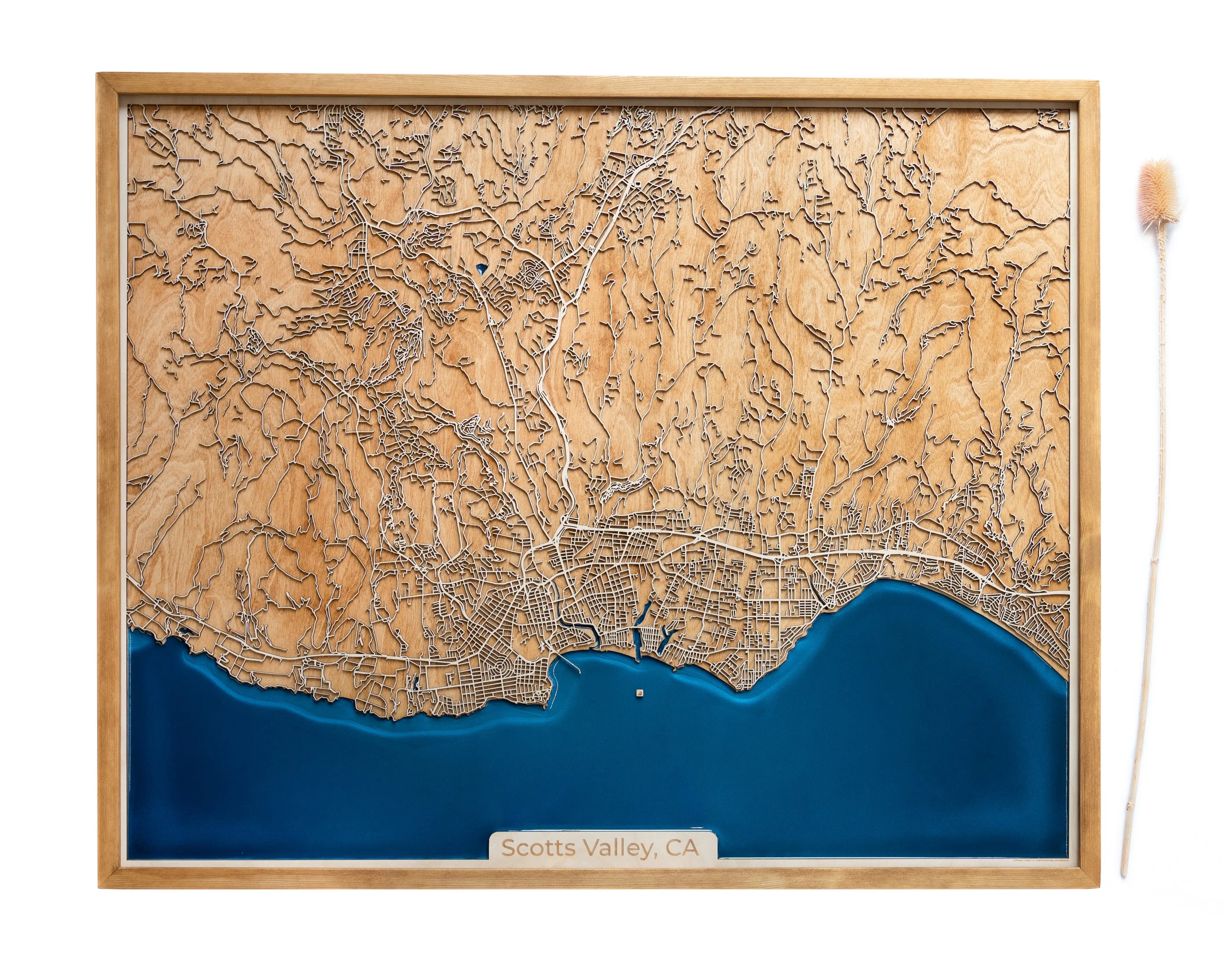 Scotts Valley Wood Map