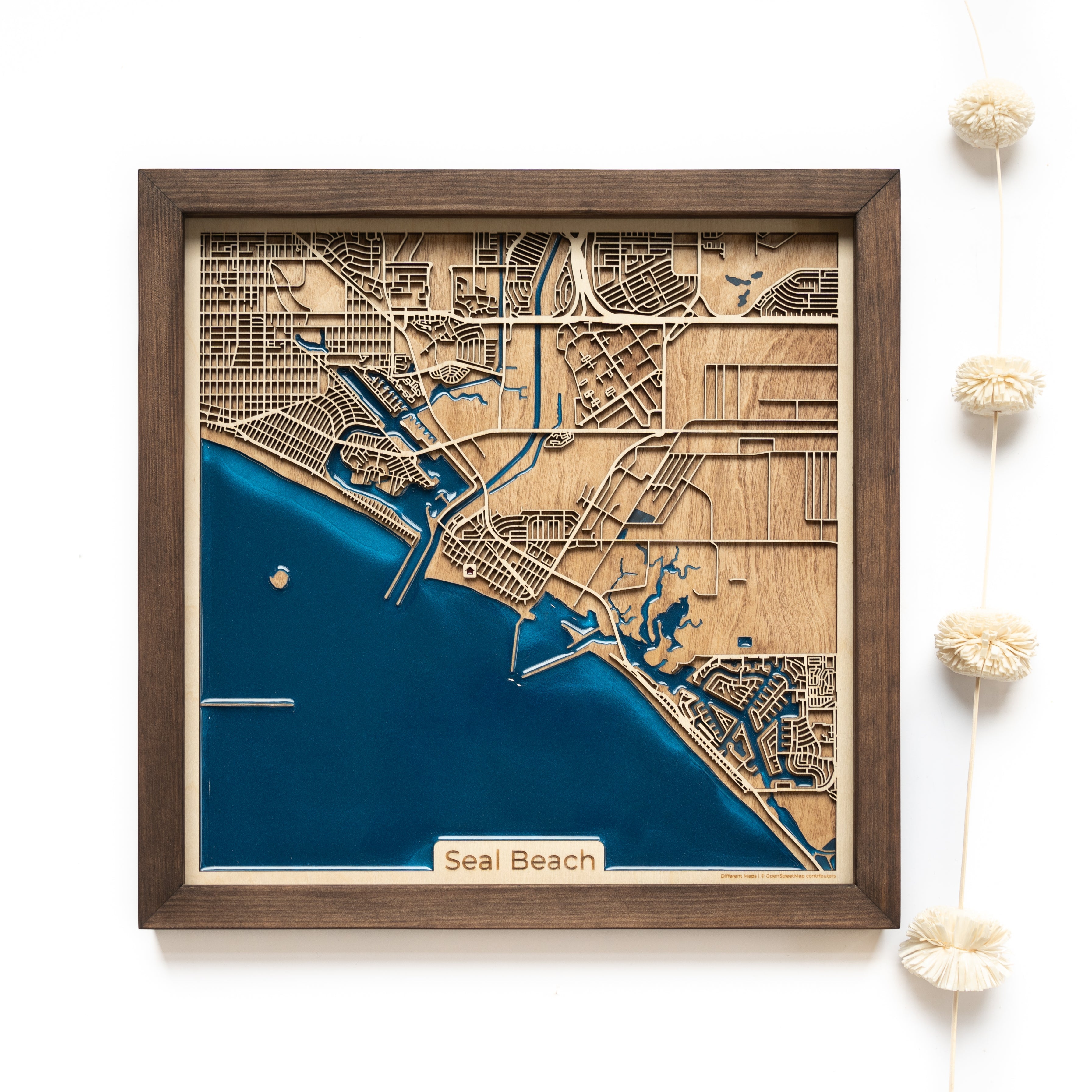 Seal Beach Wood Map