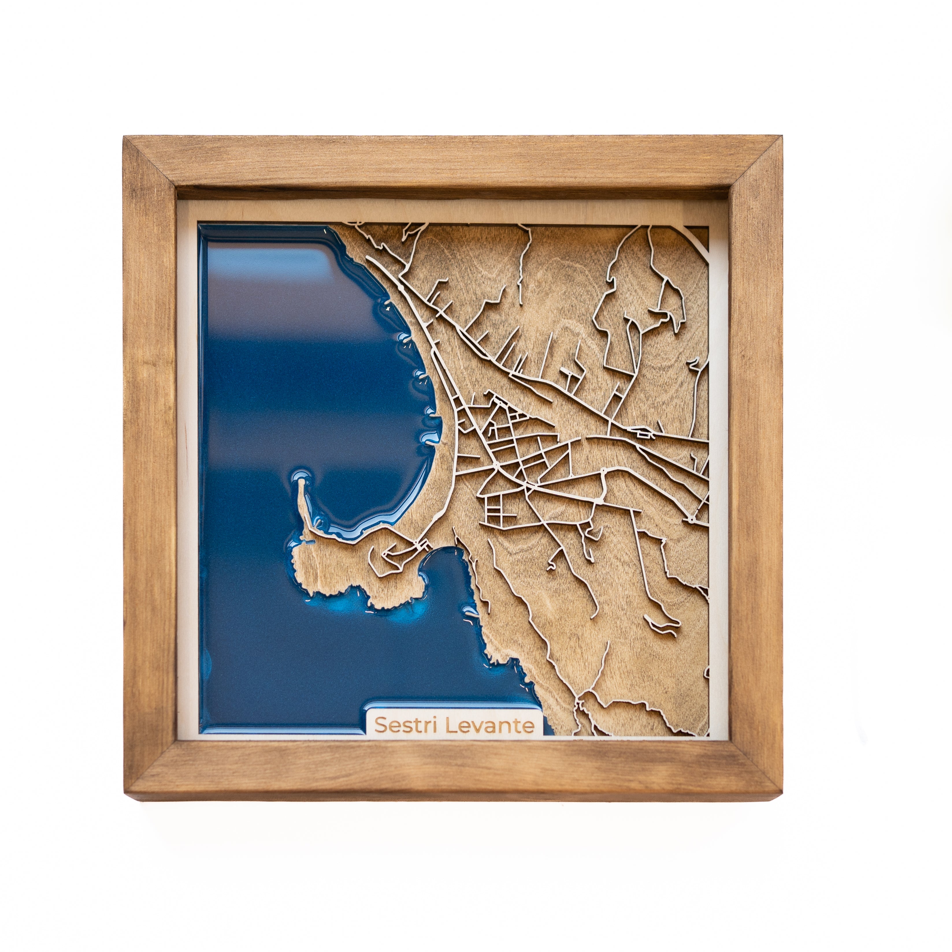 Sestri Levante Wood Map