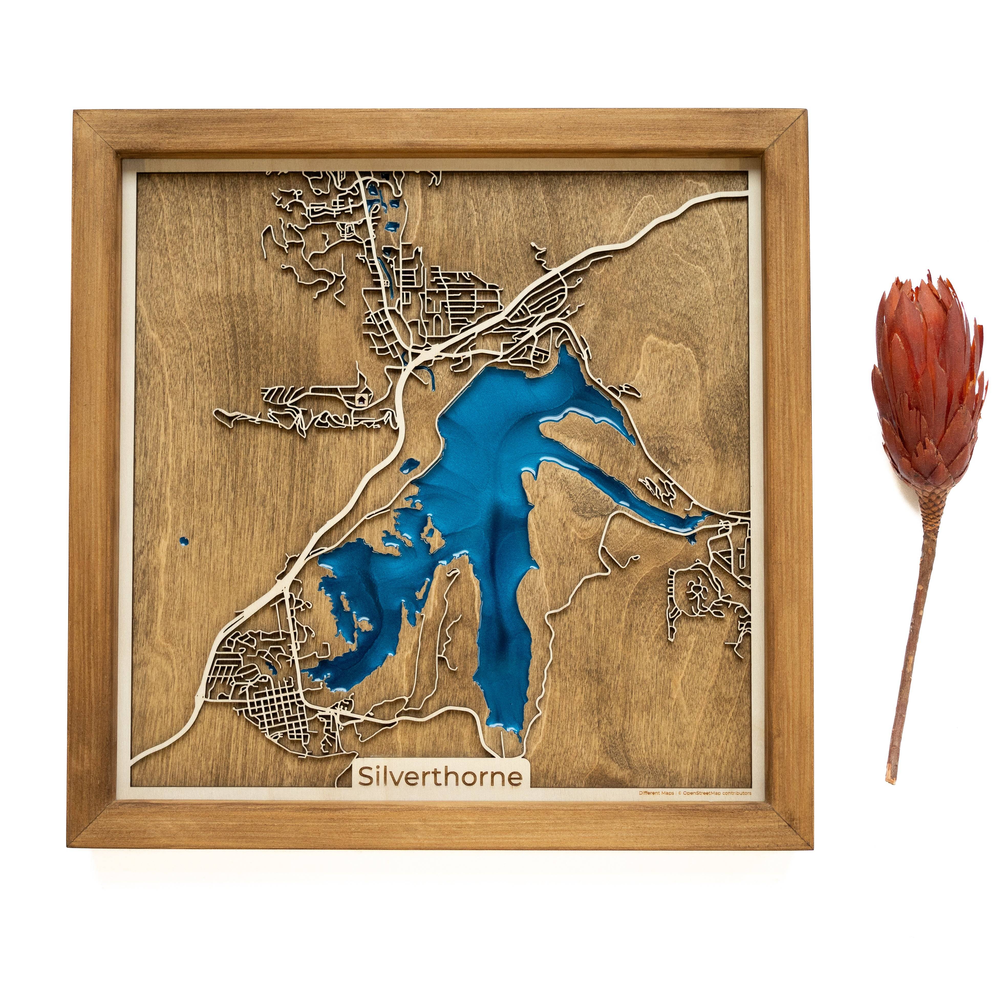 Silverthorne CO Wood Map