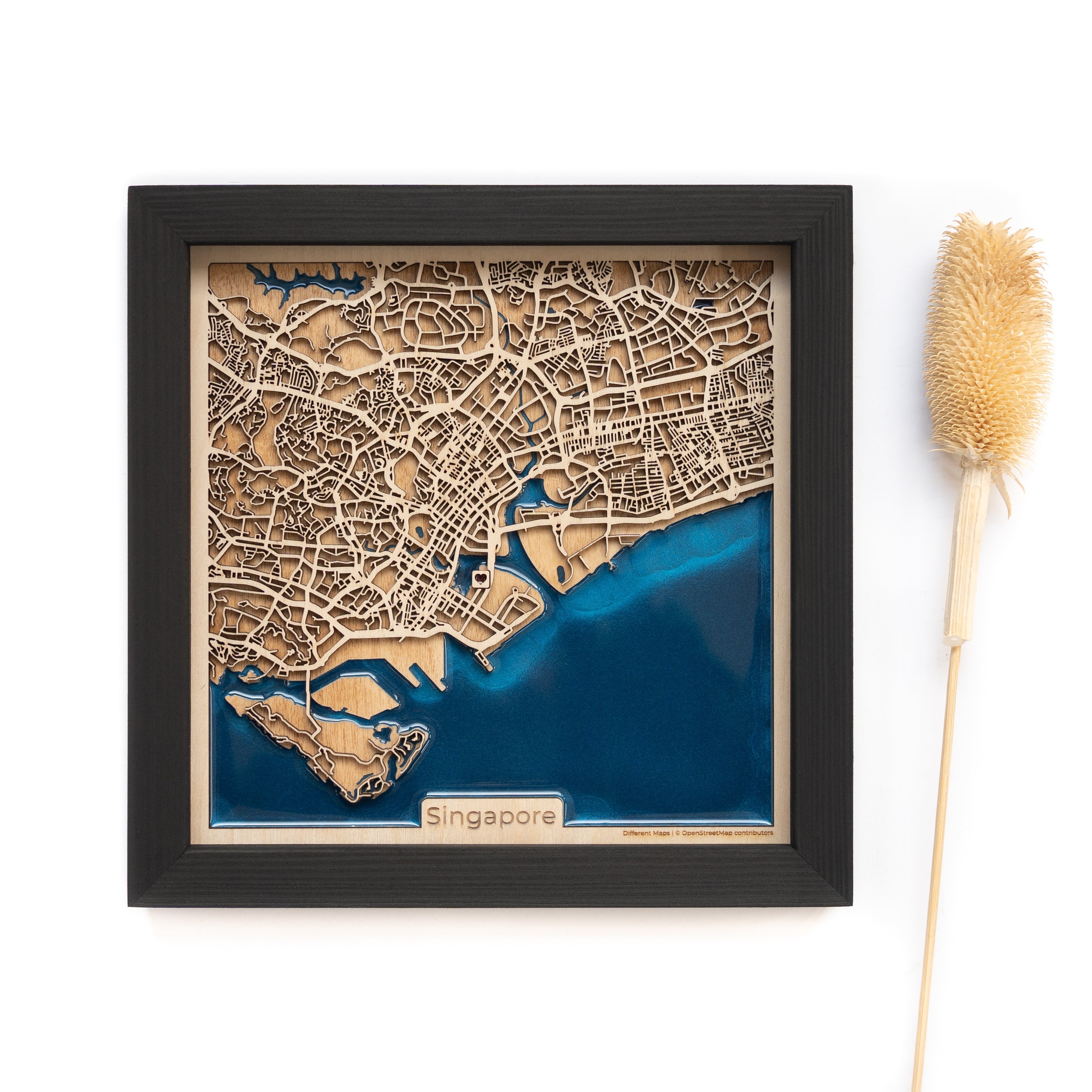 Singapore Wood Map