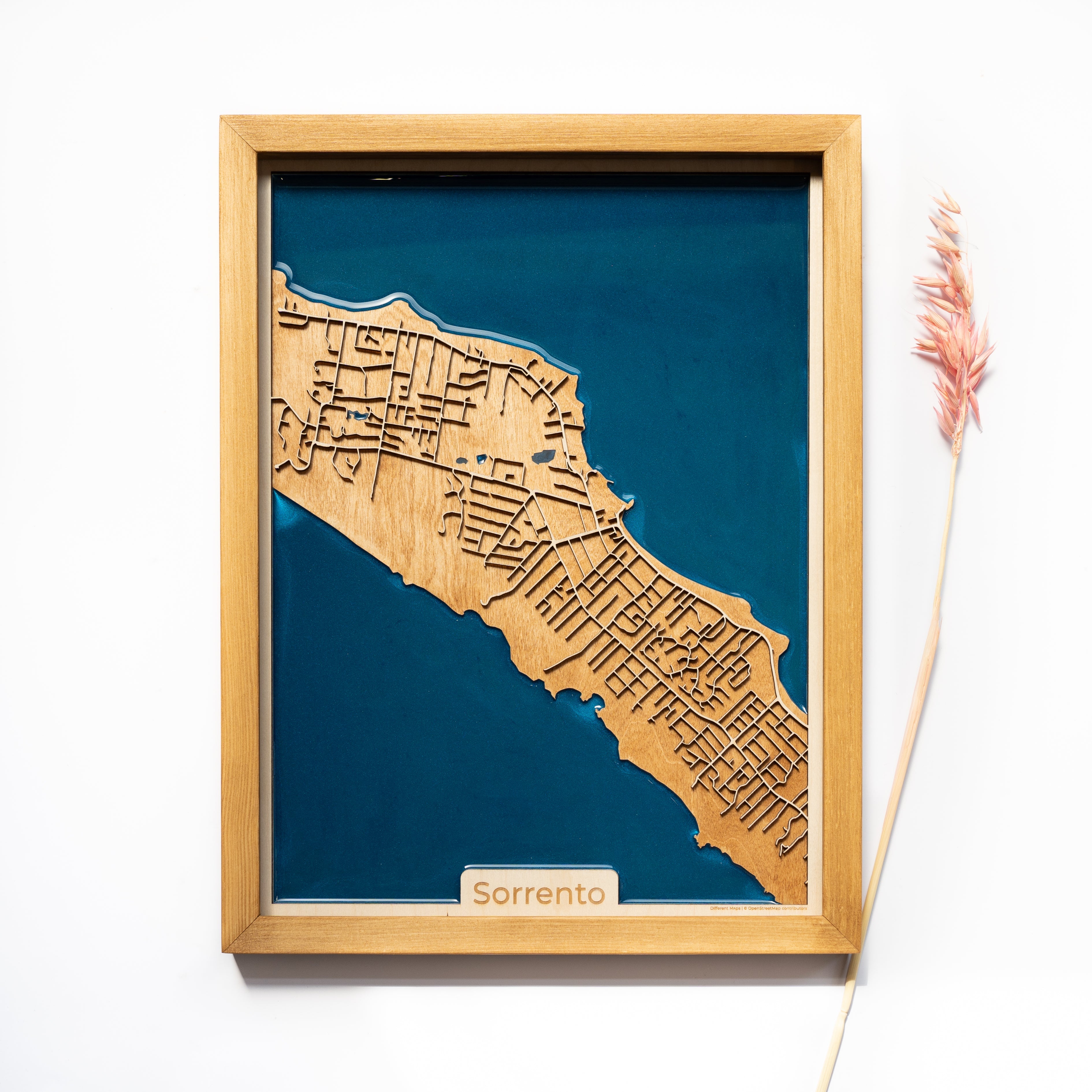 Sorrento Wood Map