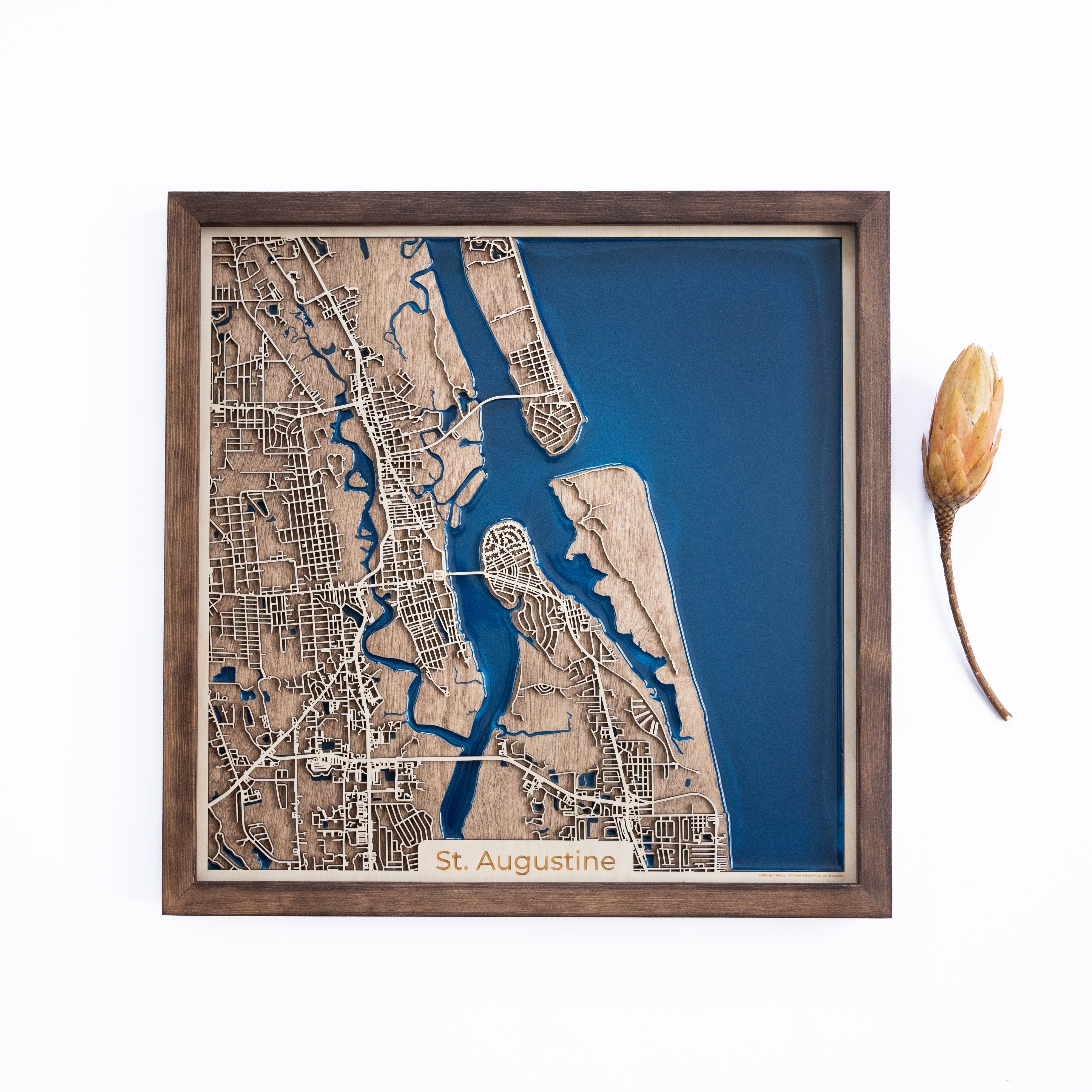 St Augustine Wood Map