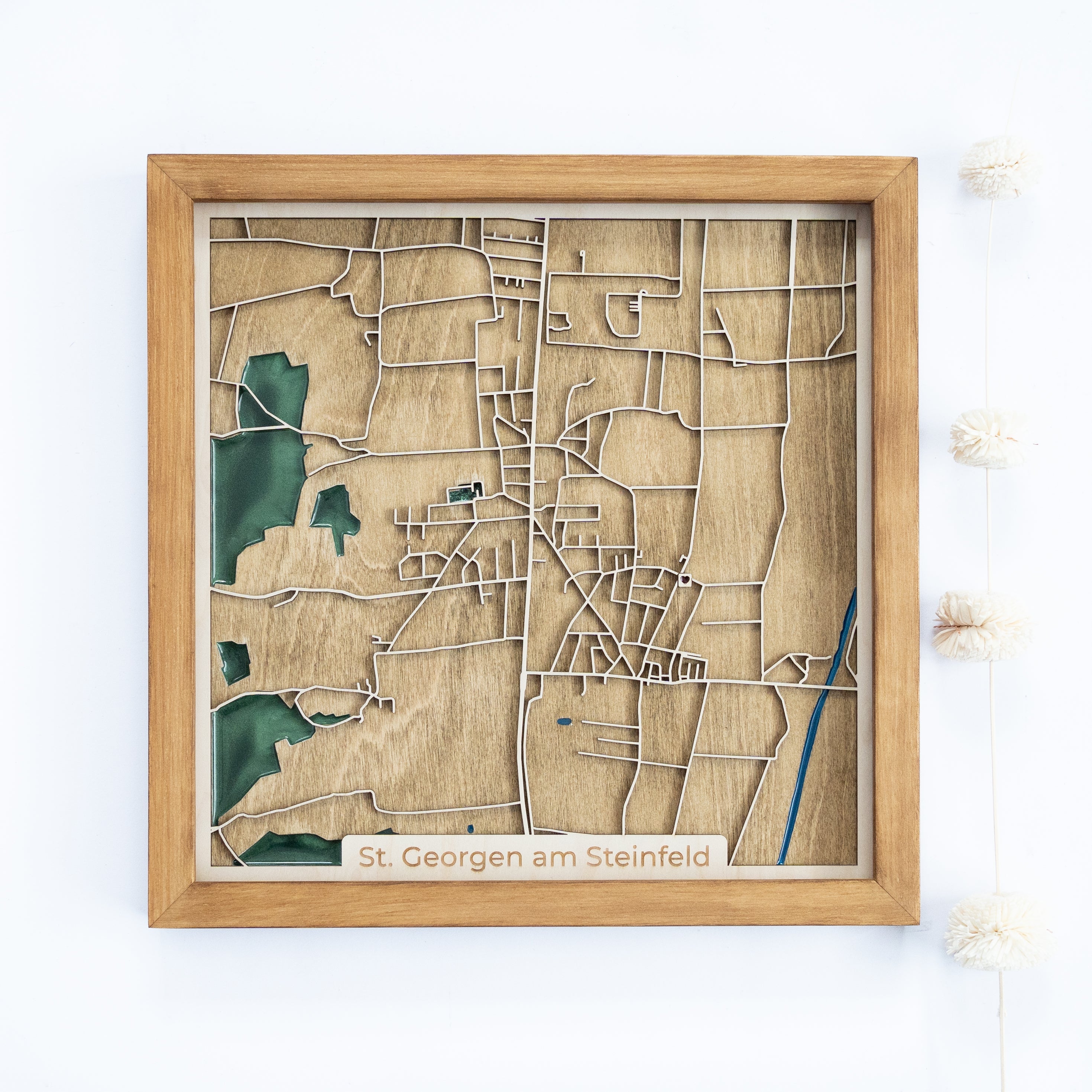 St. Georgen Wood Map