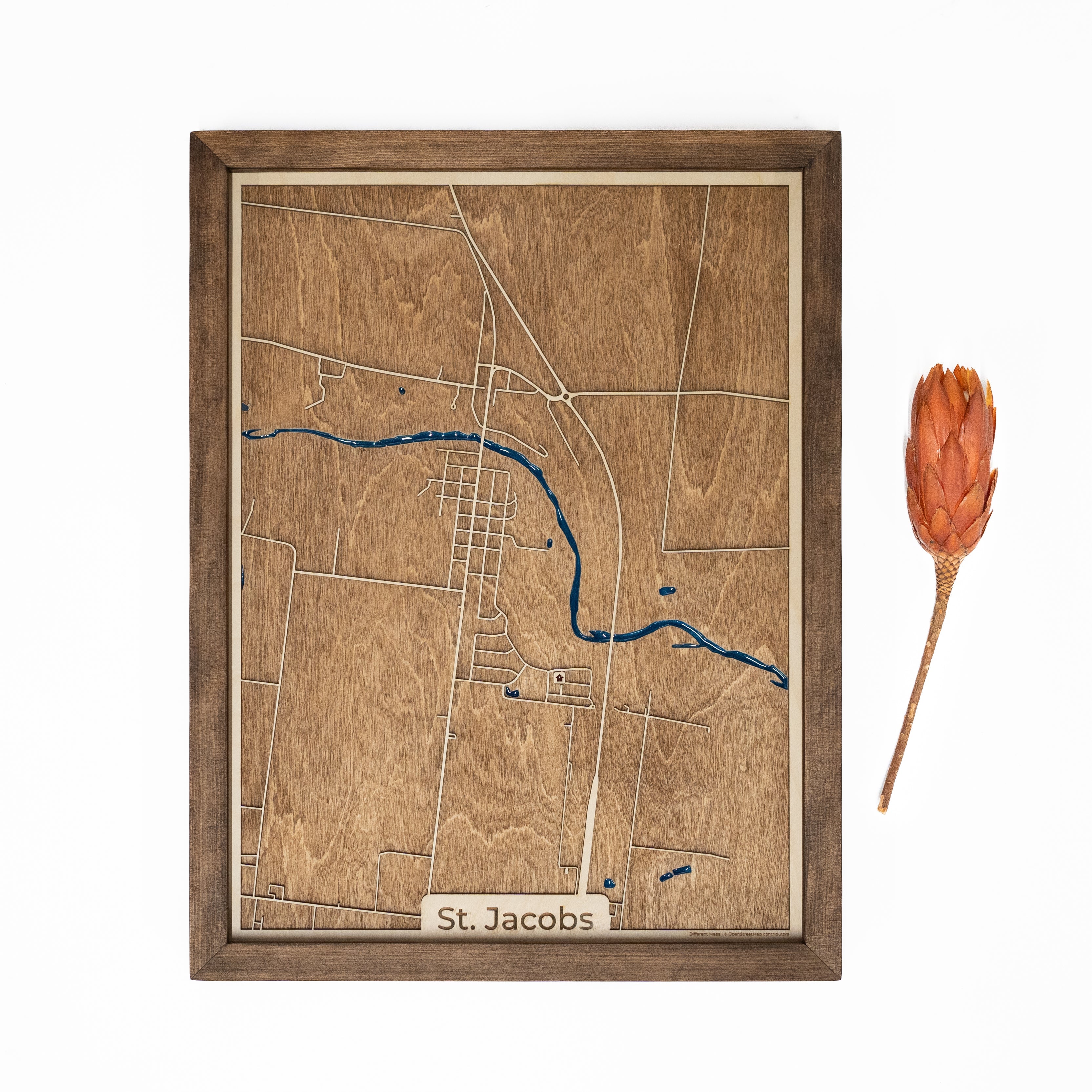 St. Jacobs Wood Map