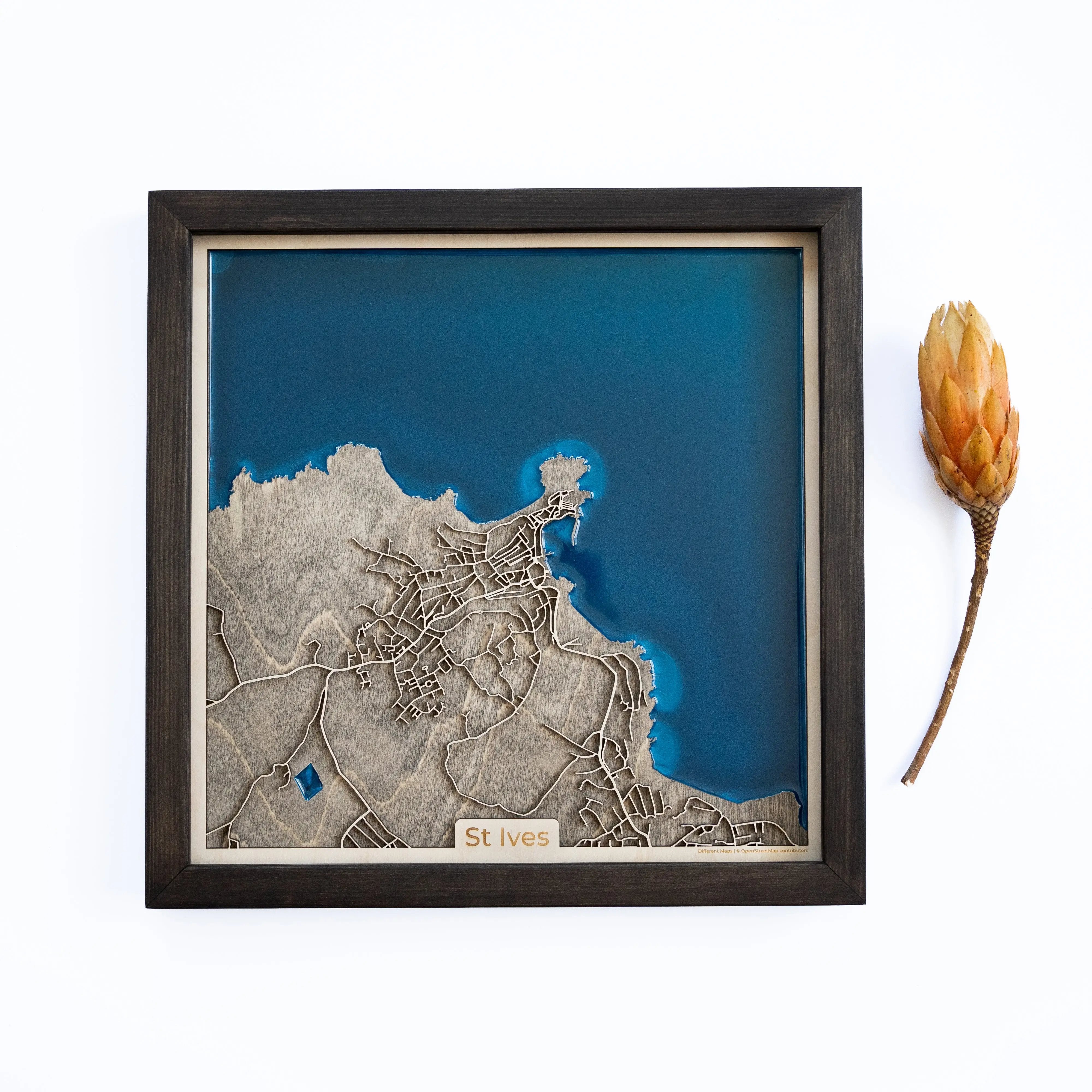 St Ives Wood Map