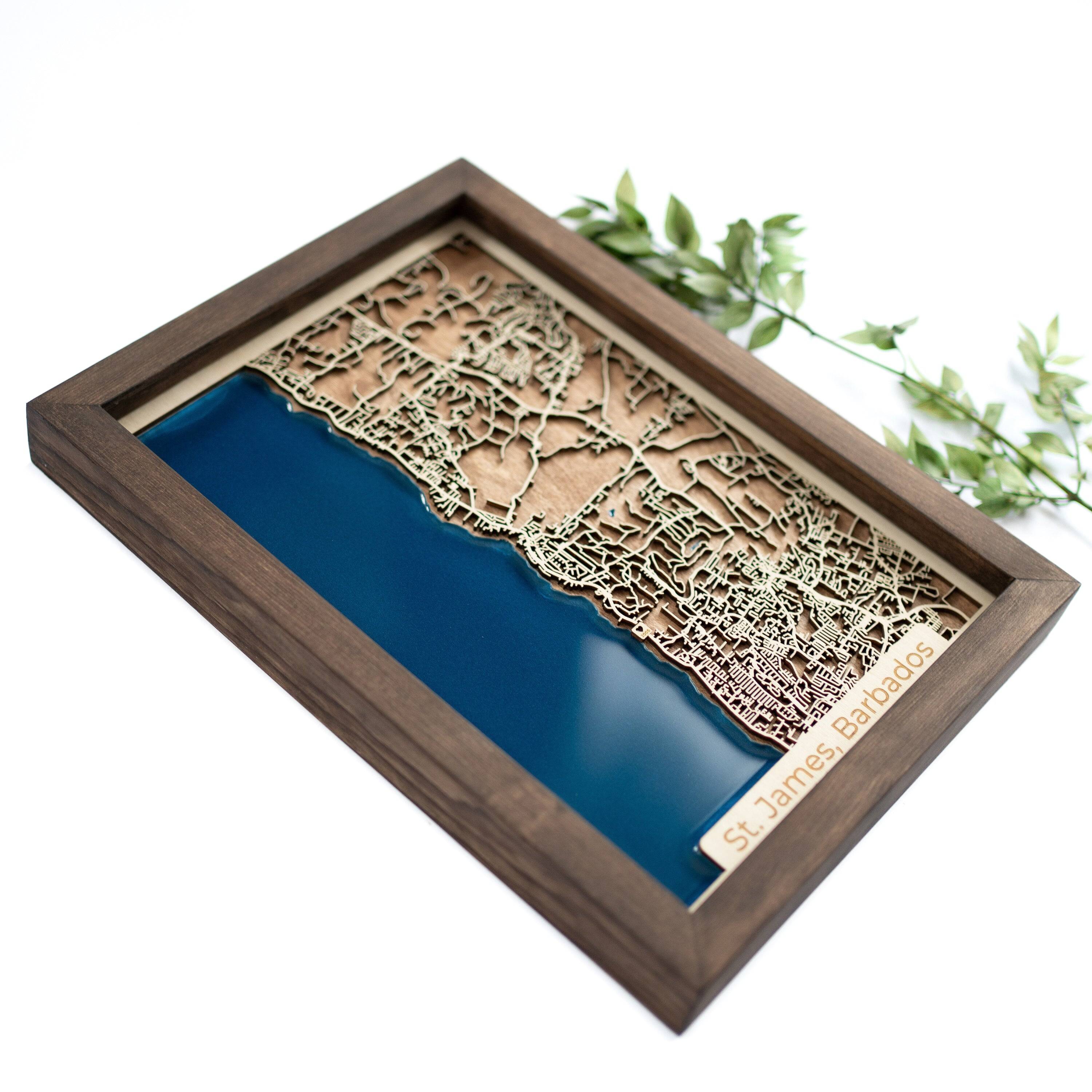 St James Barbados Map
