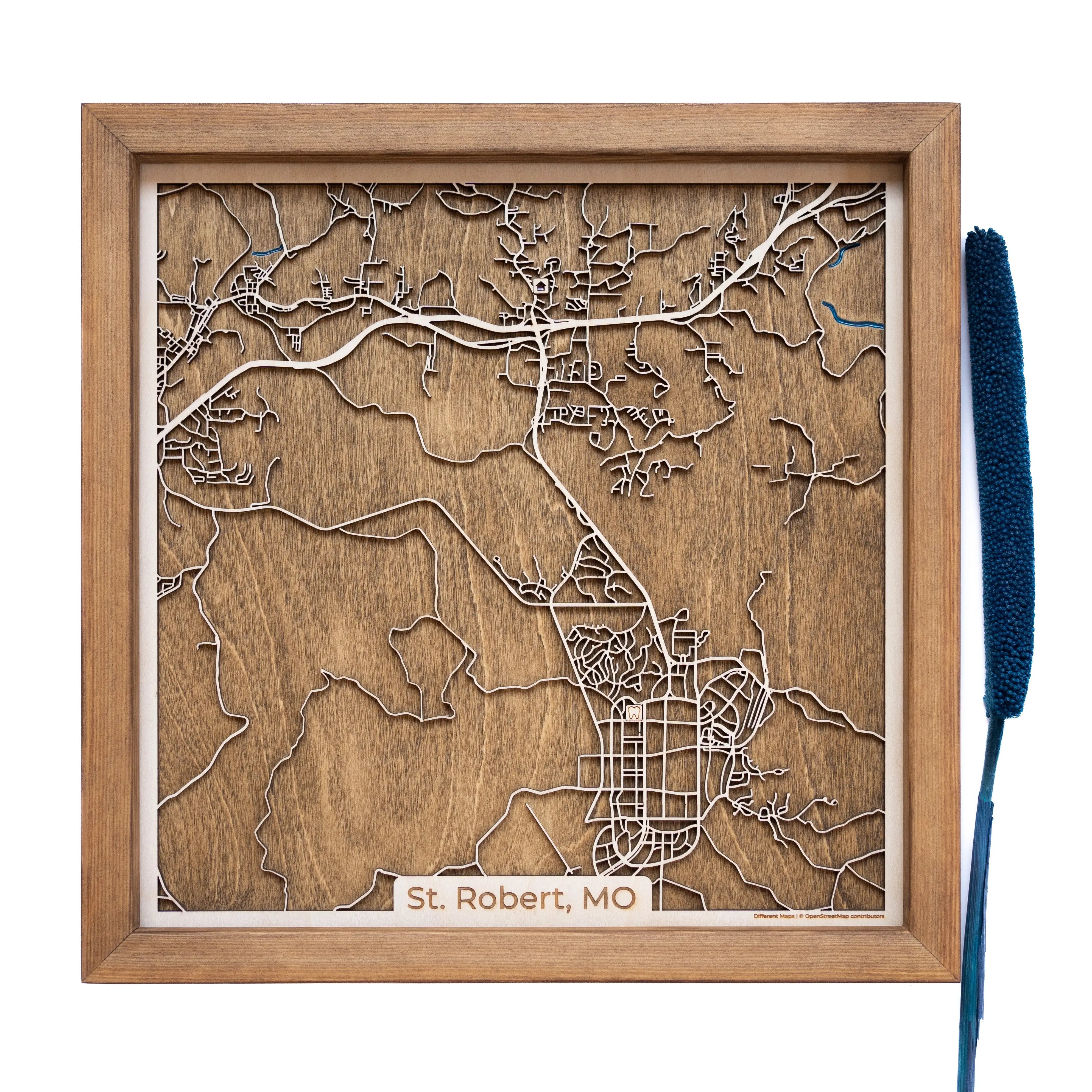 St. Robert Wood Map