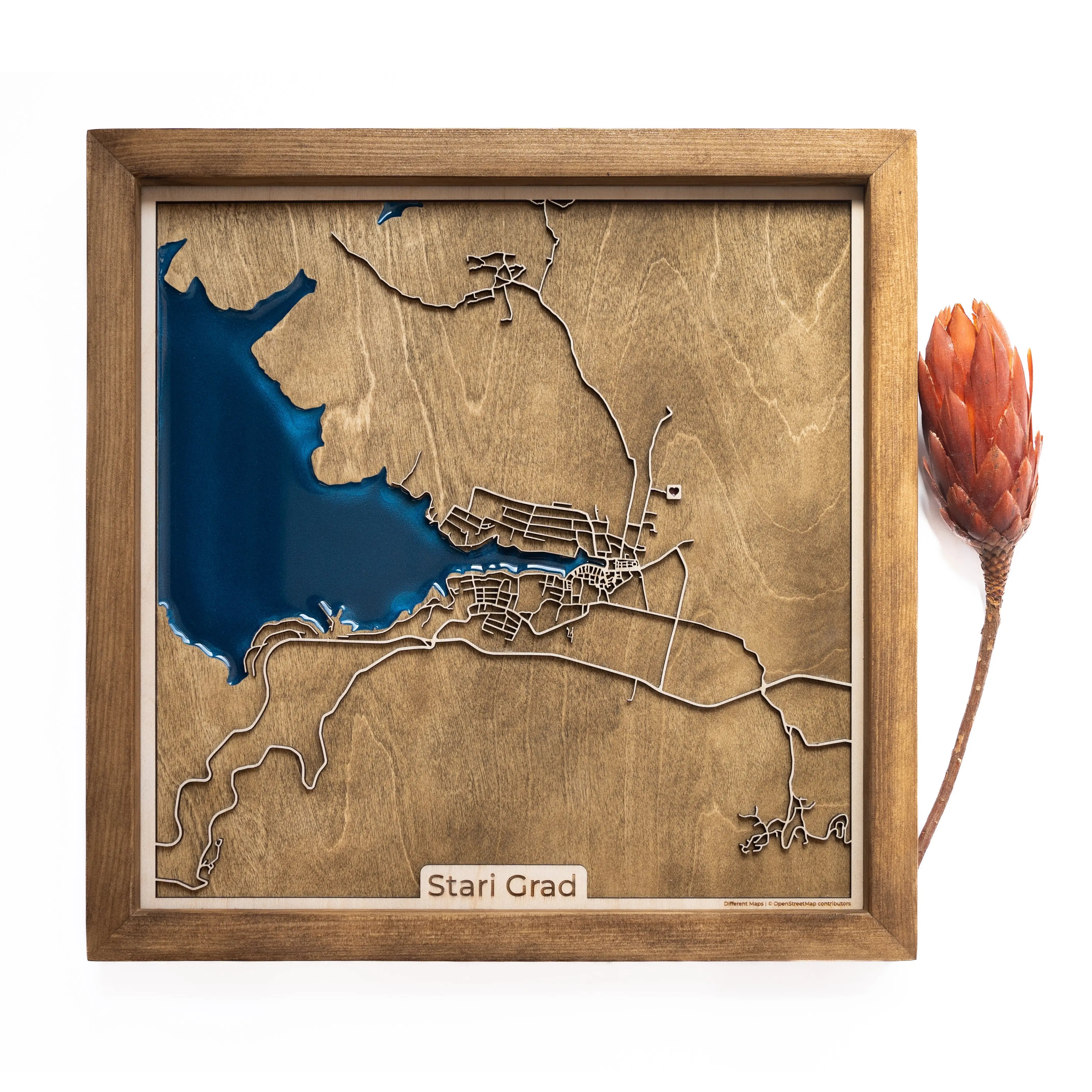 Stari Grad Wood Map