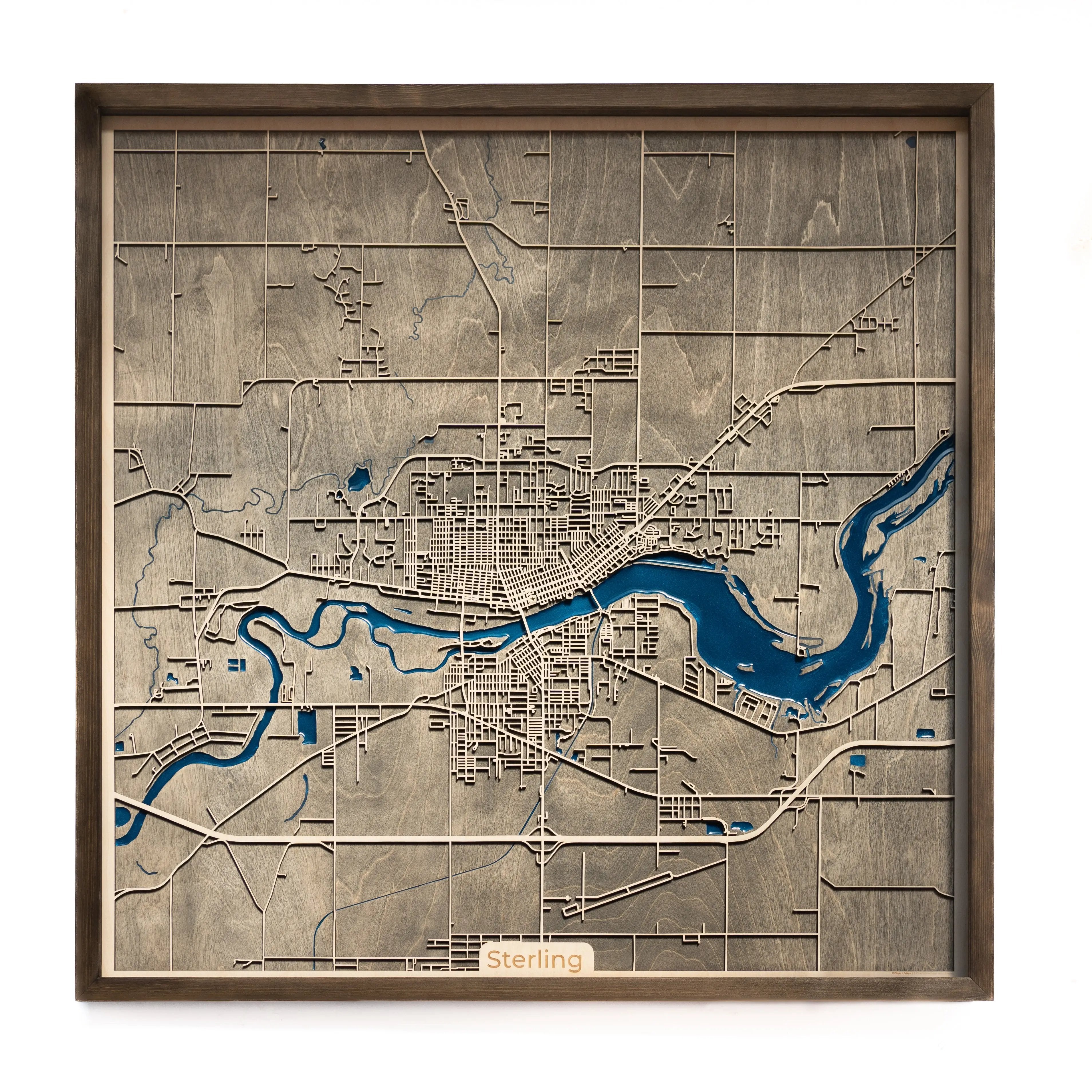 Sterling Wood Map