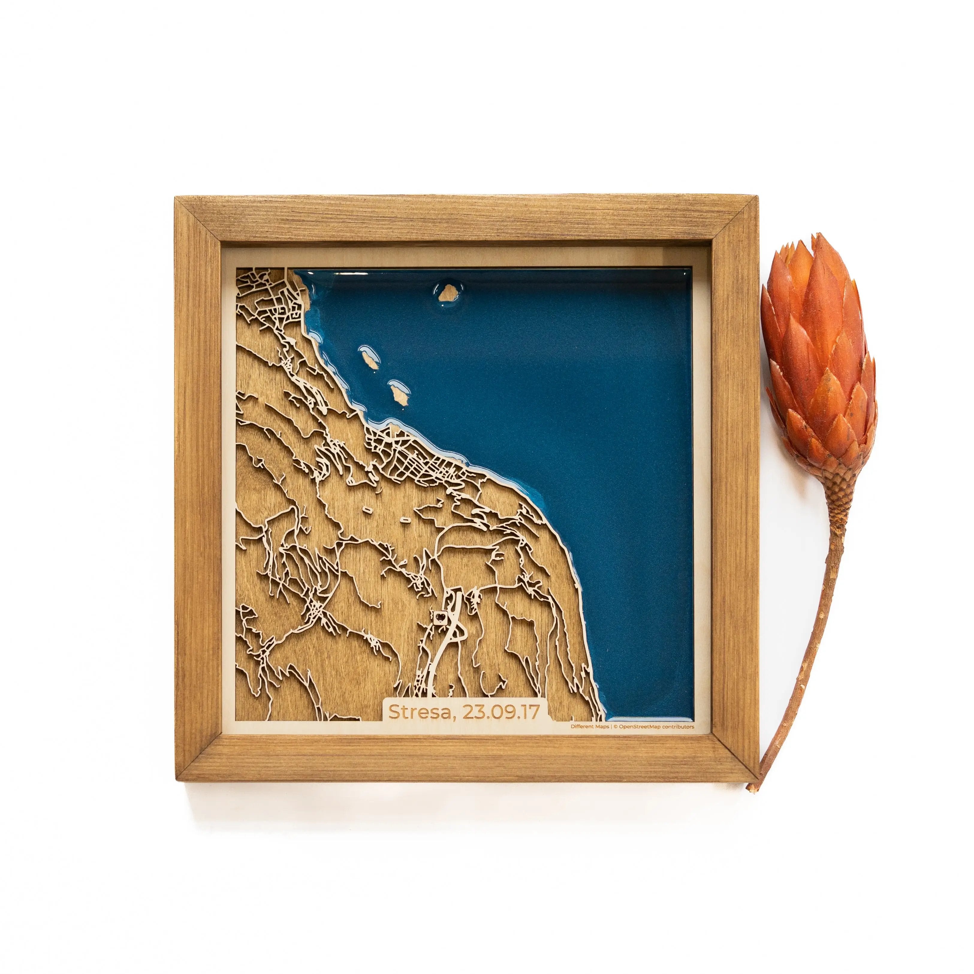 Stresa Wood Map