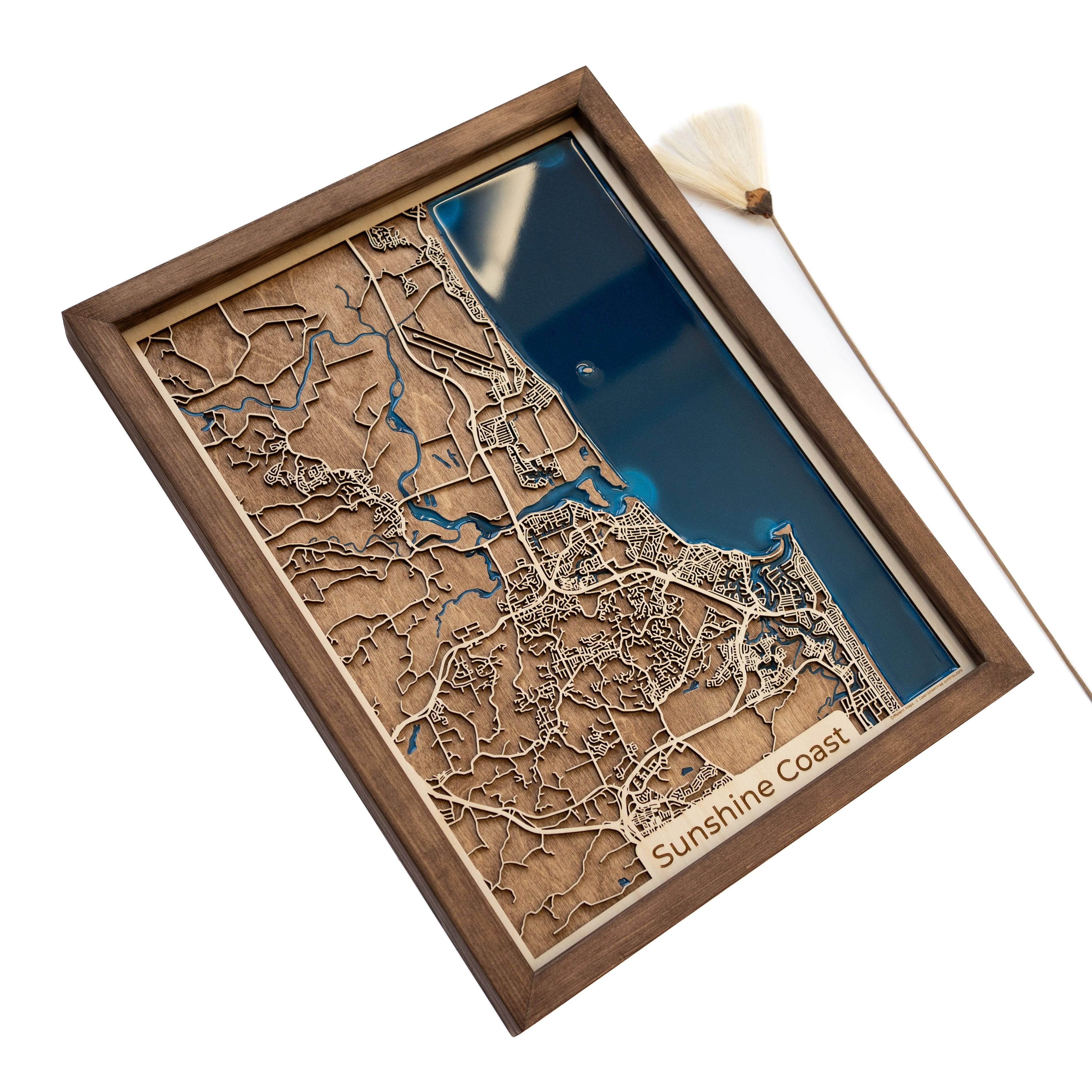 Sunshine Coast Australia Map